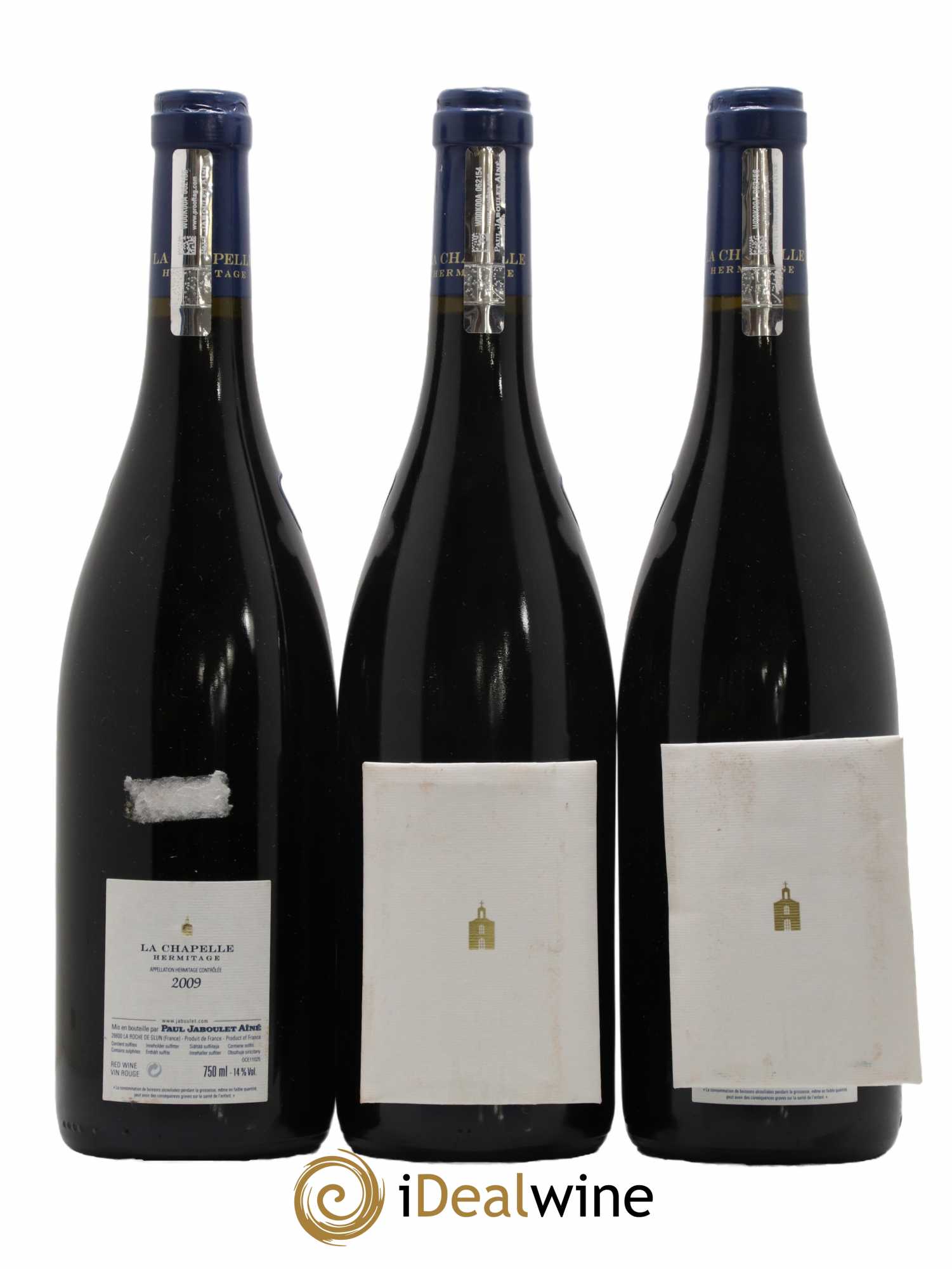 Hermitage La Chapelle Paul Jaboulet Ainé 2009 - Lot de 3 bouteilles - 1