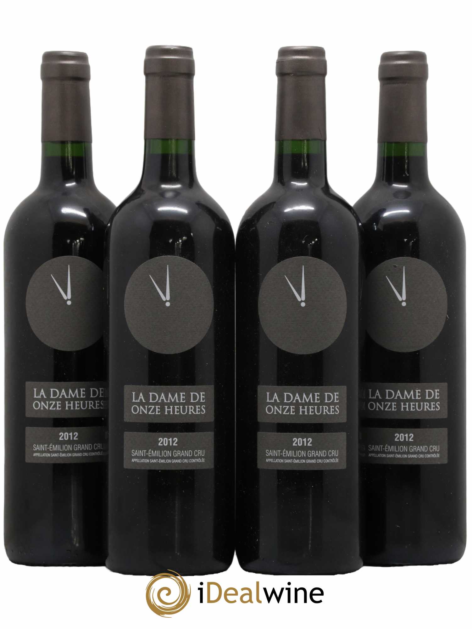 Saint-Émilion Grand Cru La Dame de Onze Heures 2012 - Lot de 4 bouteilles - 0