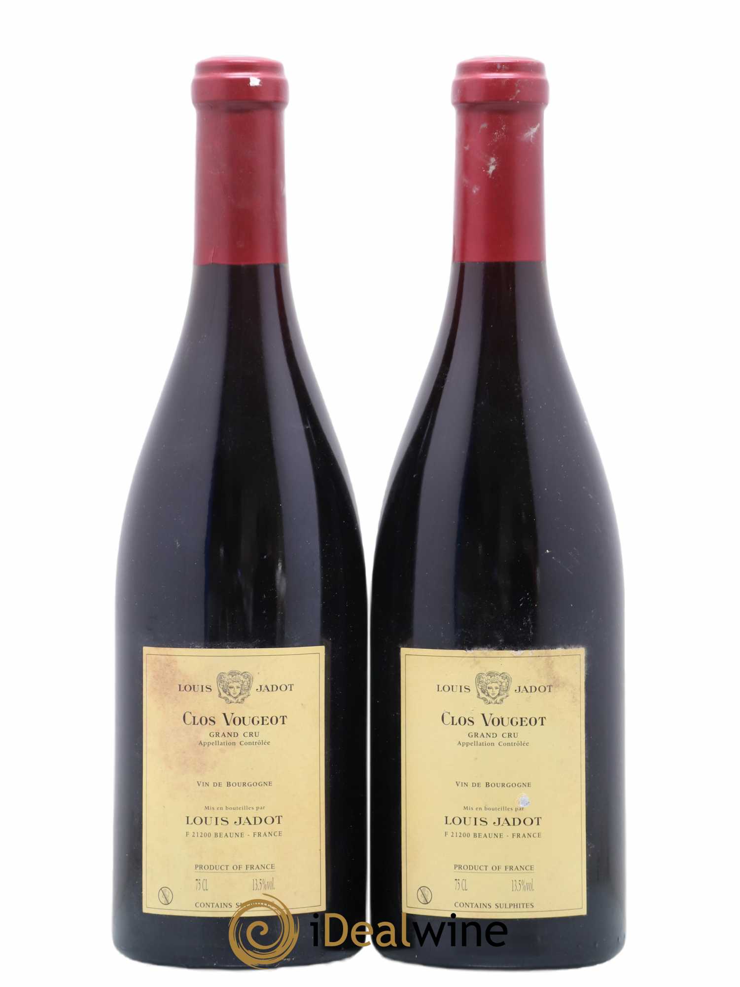 Clos de Vougeot Grand Cru Louis Jadot (Domaine) 2009 - Lot de 2 bouteilles - 1