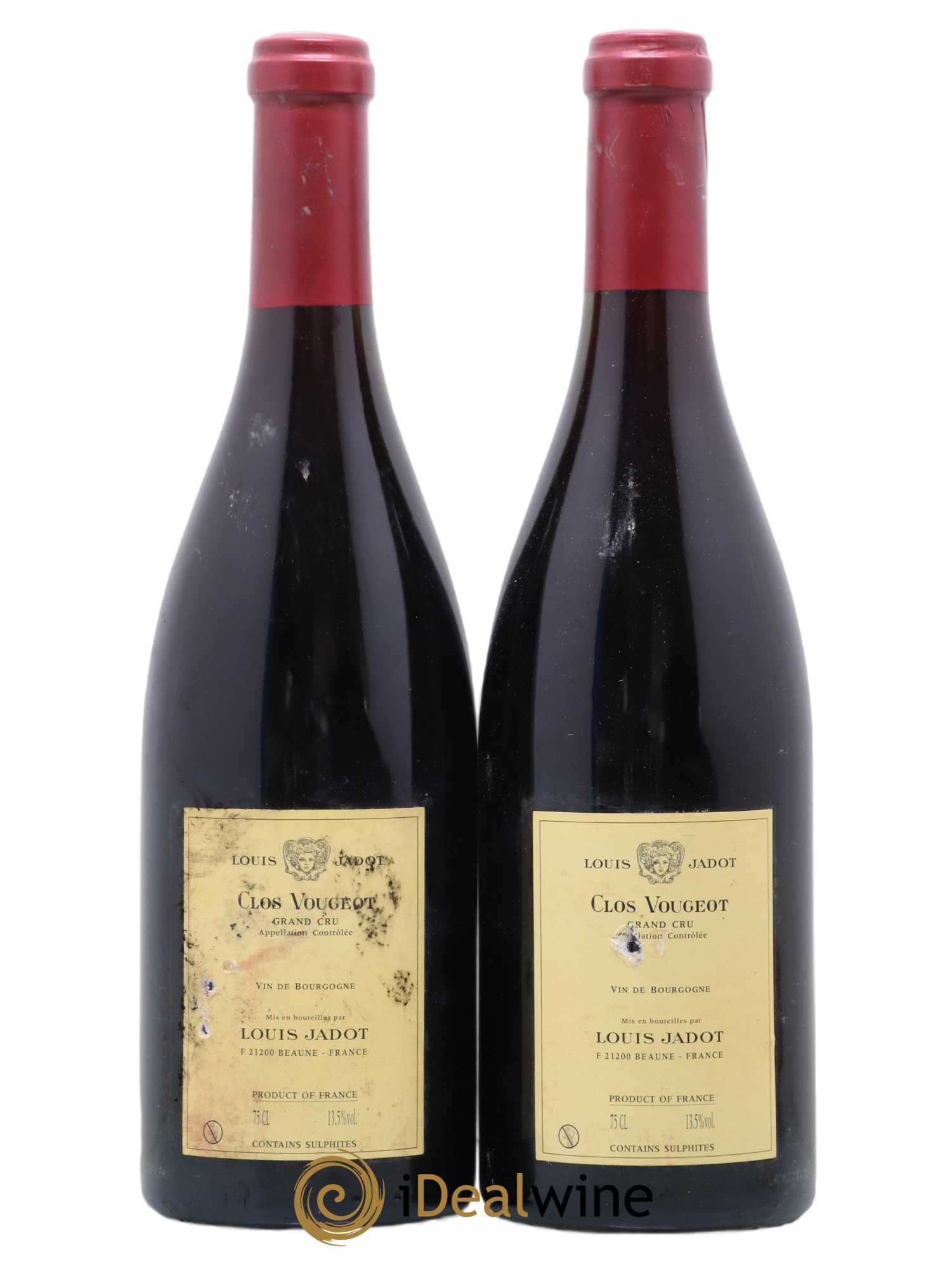 Clos de Vougeot Grand Cru Louis Jadot (Domaine) 2009 - Lot of 2 bottles - 1