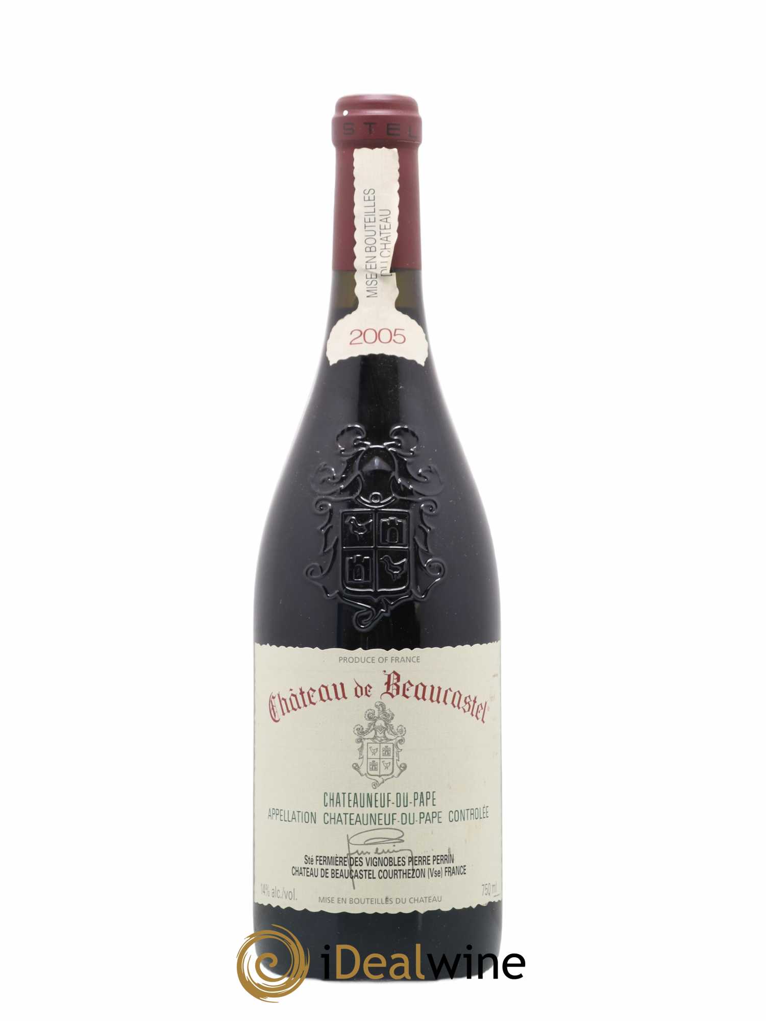 Châteauneuf-du-Pape Château de Beaucastel Famille Perrin 2005 - Lot de 1 bouteille - 0
