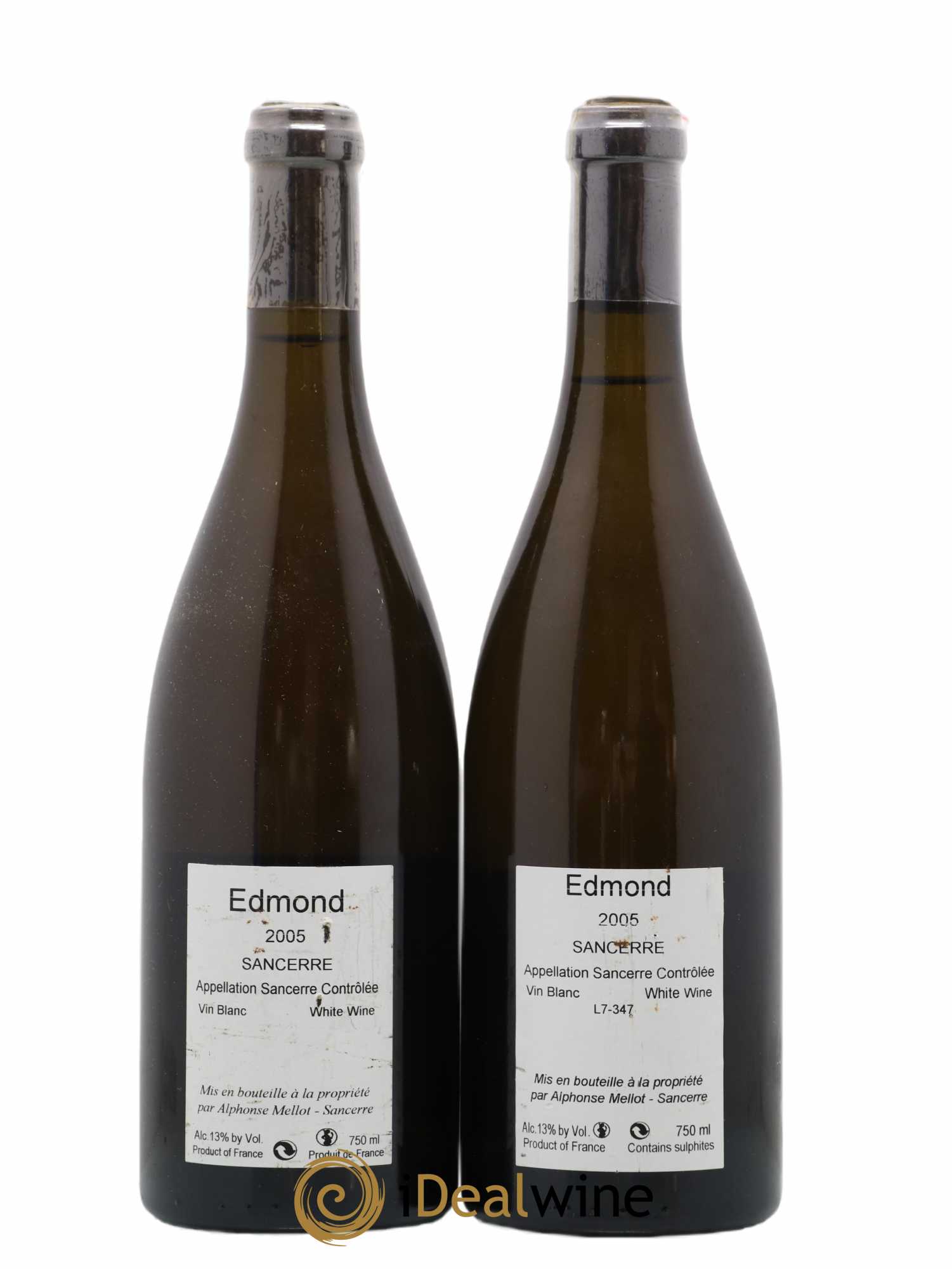 Sancerre Cuvée Edmond Alphonse Mellot 2005 - Lot de 2 bouteilles - 1