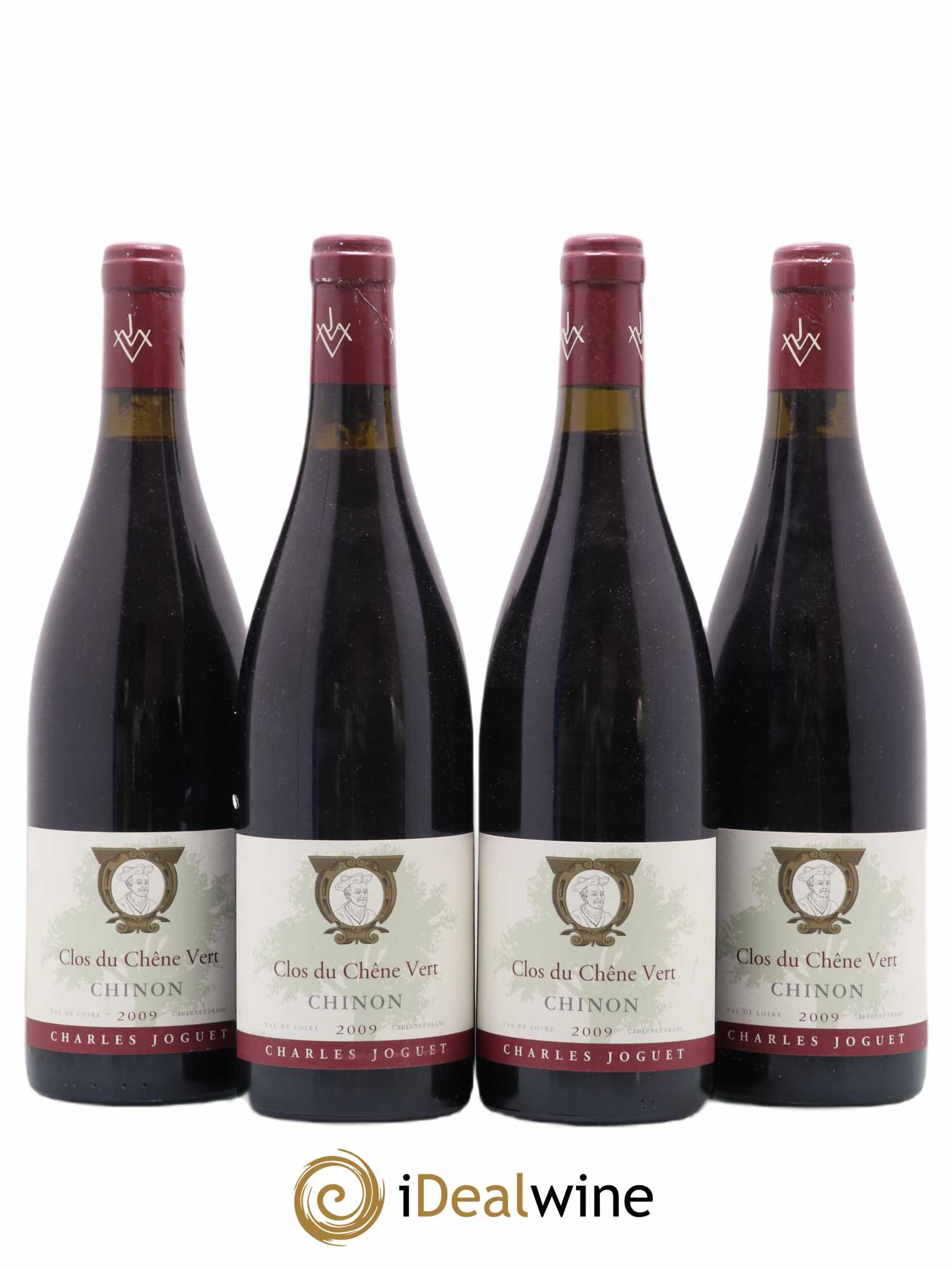 Chinon Clos du Chêne Vert Charles Joguet 2009 - Lot de 4 bouteilles - 0