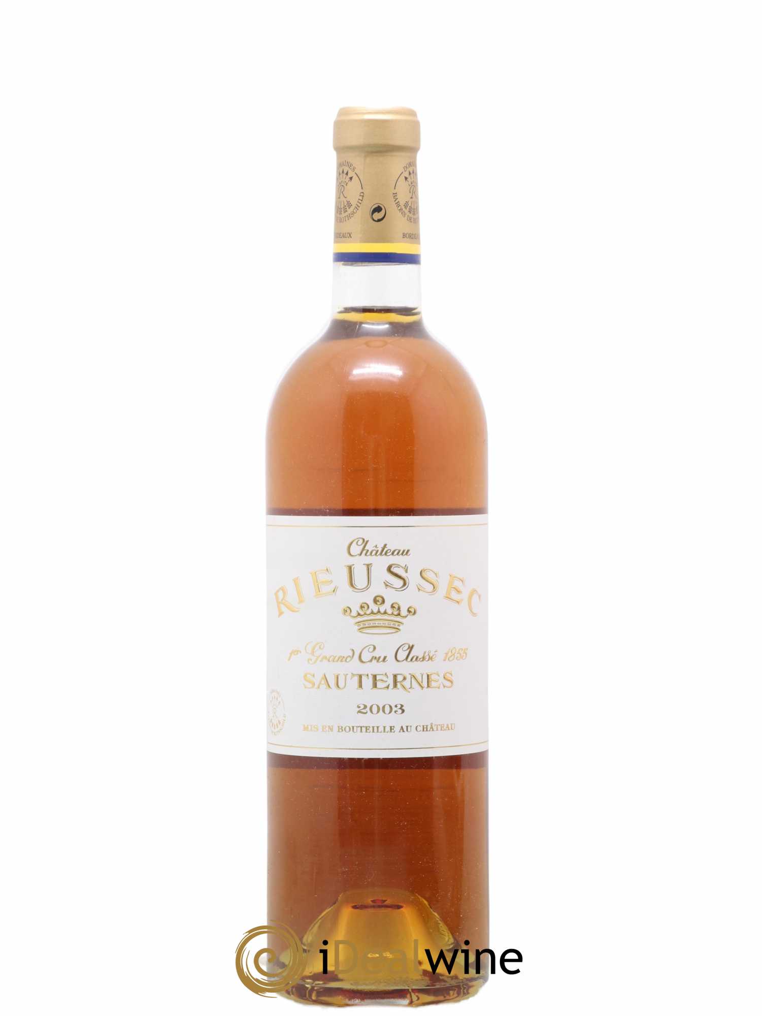 Château Rieussec 1er Grand Cru Classé 2003 - Posten von 1 Flasche - 0