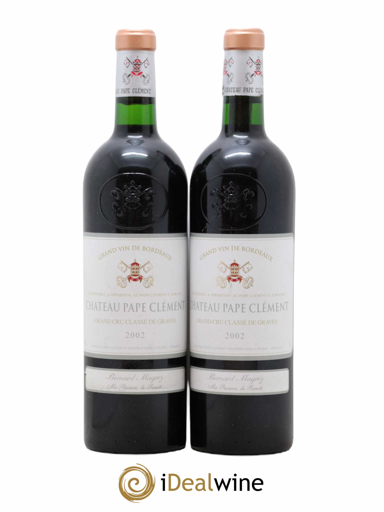 Château Pape Clément Cru Classé de Graves 2002 - Lot de 2 bouteilles - 0