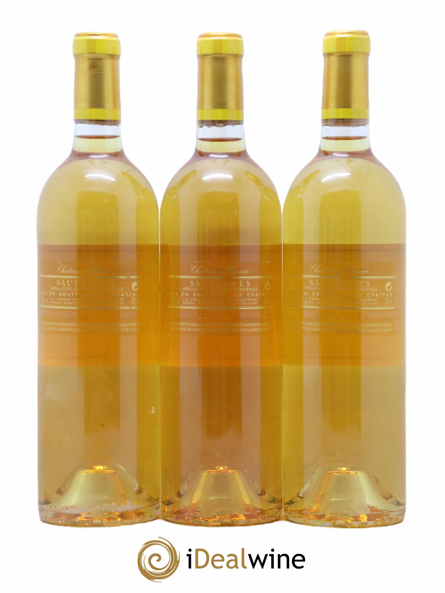 Château d' Yquem 1er Cru Classé Supérieur 2008 - Lotto di 3 bottiglie - 1
