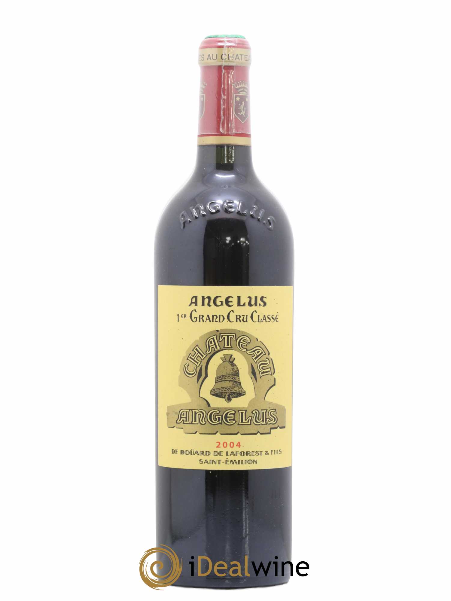 Château Angélus 1er Grand Cru Classé A 2004 - Lot de 1 bouteille - 0