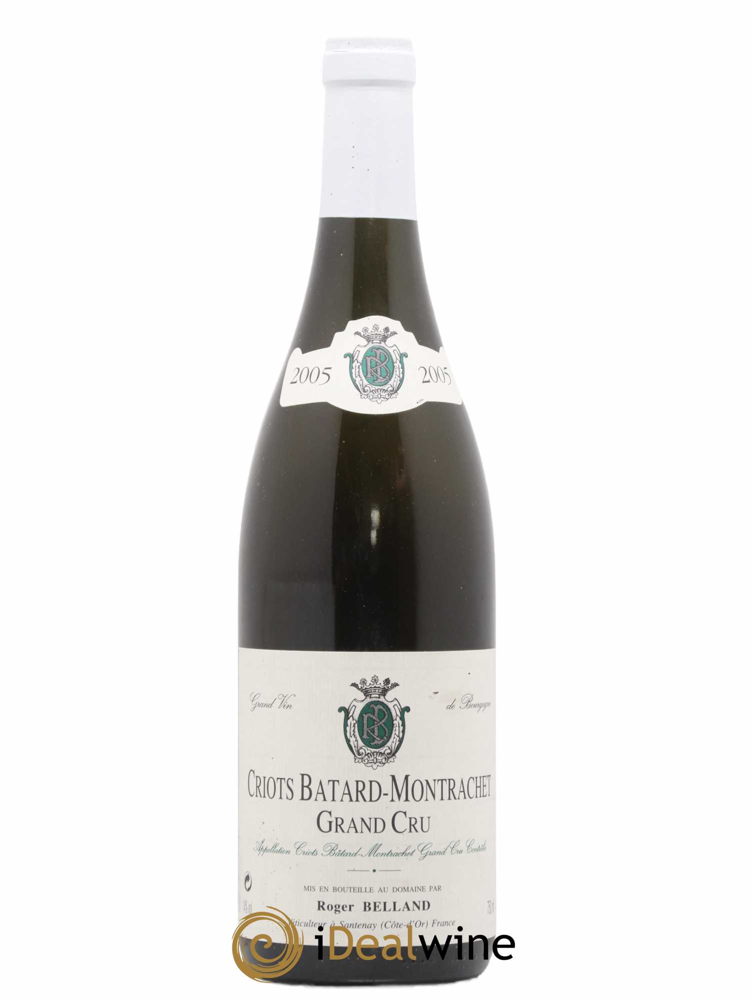 Criots-Bâtard-Montrachet Grand Cru Roger Belland (Domaine) 2005 - Lot de 1 bouteille - 0