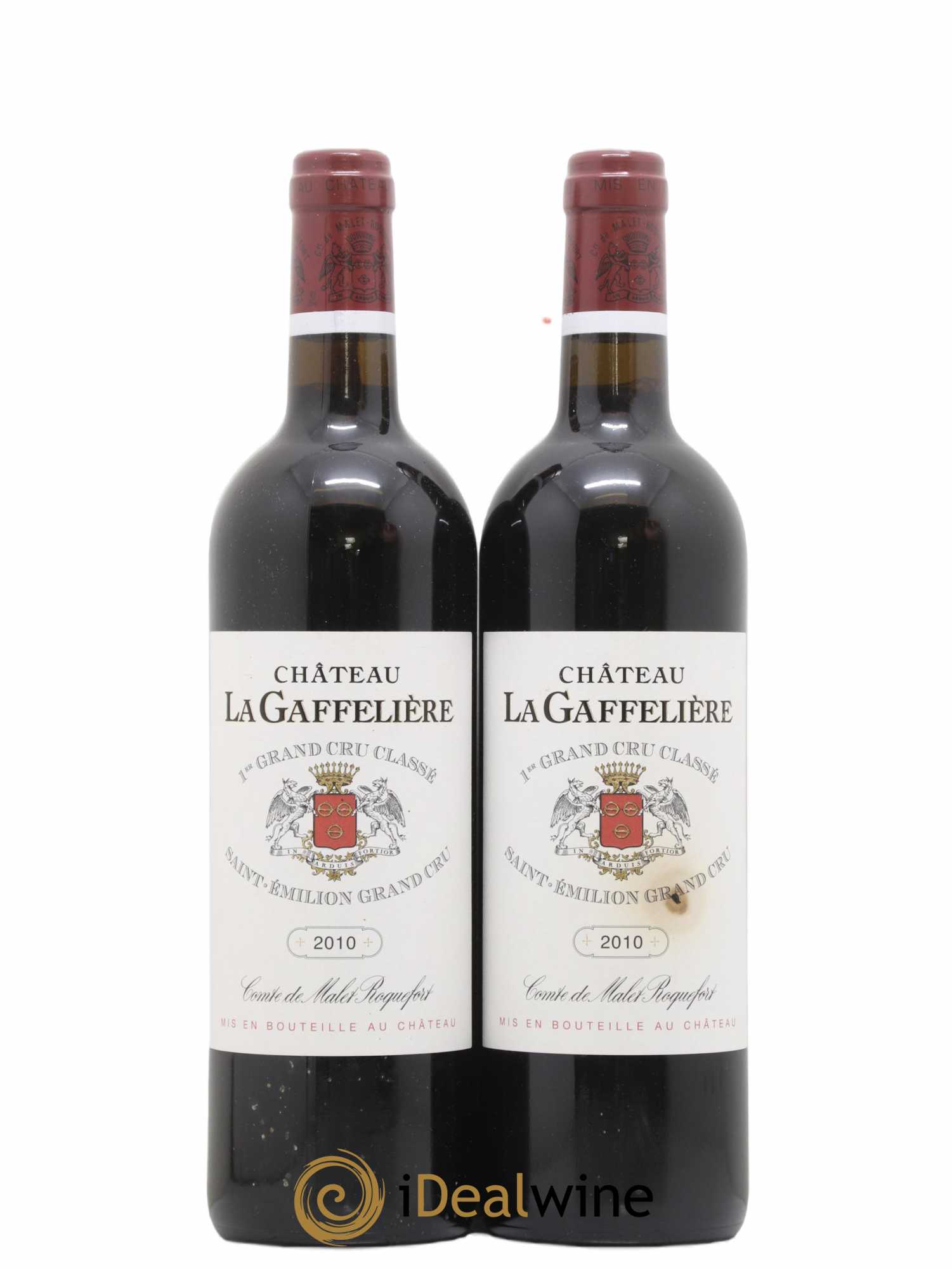 Château la Gaffelière 1er Grand Cru Classé B 2010 - Lot de 2 bouteilles - 0