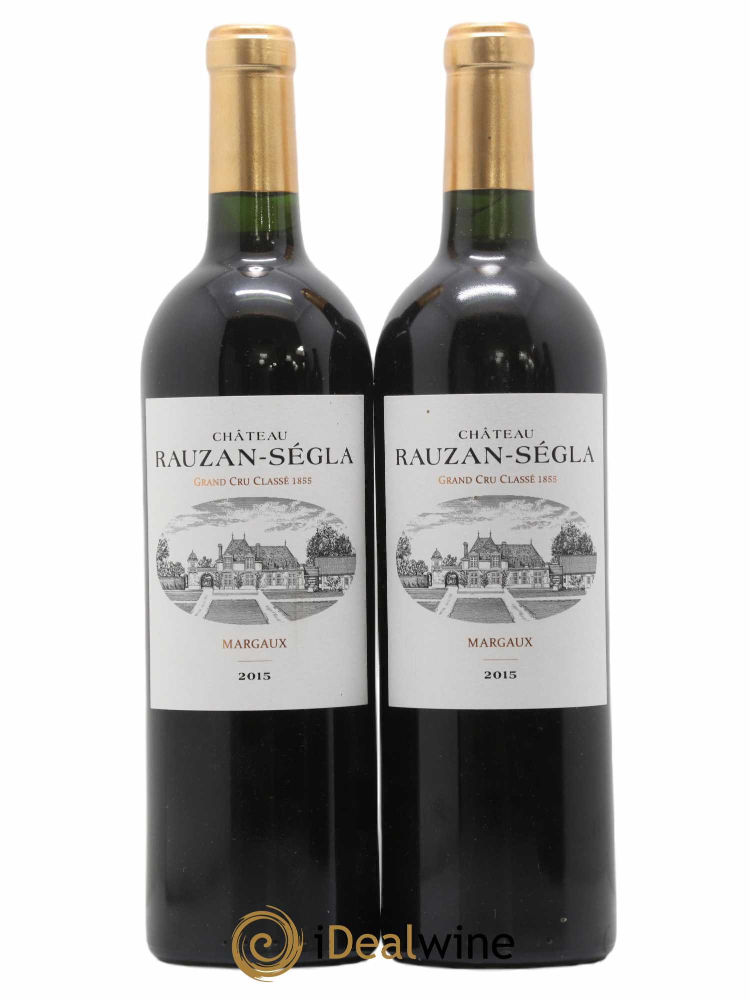 Château Rauzan Ségla Grand Cru Classé 2015 - Lot de 2 bouteilles - 0