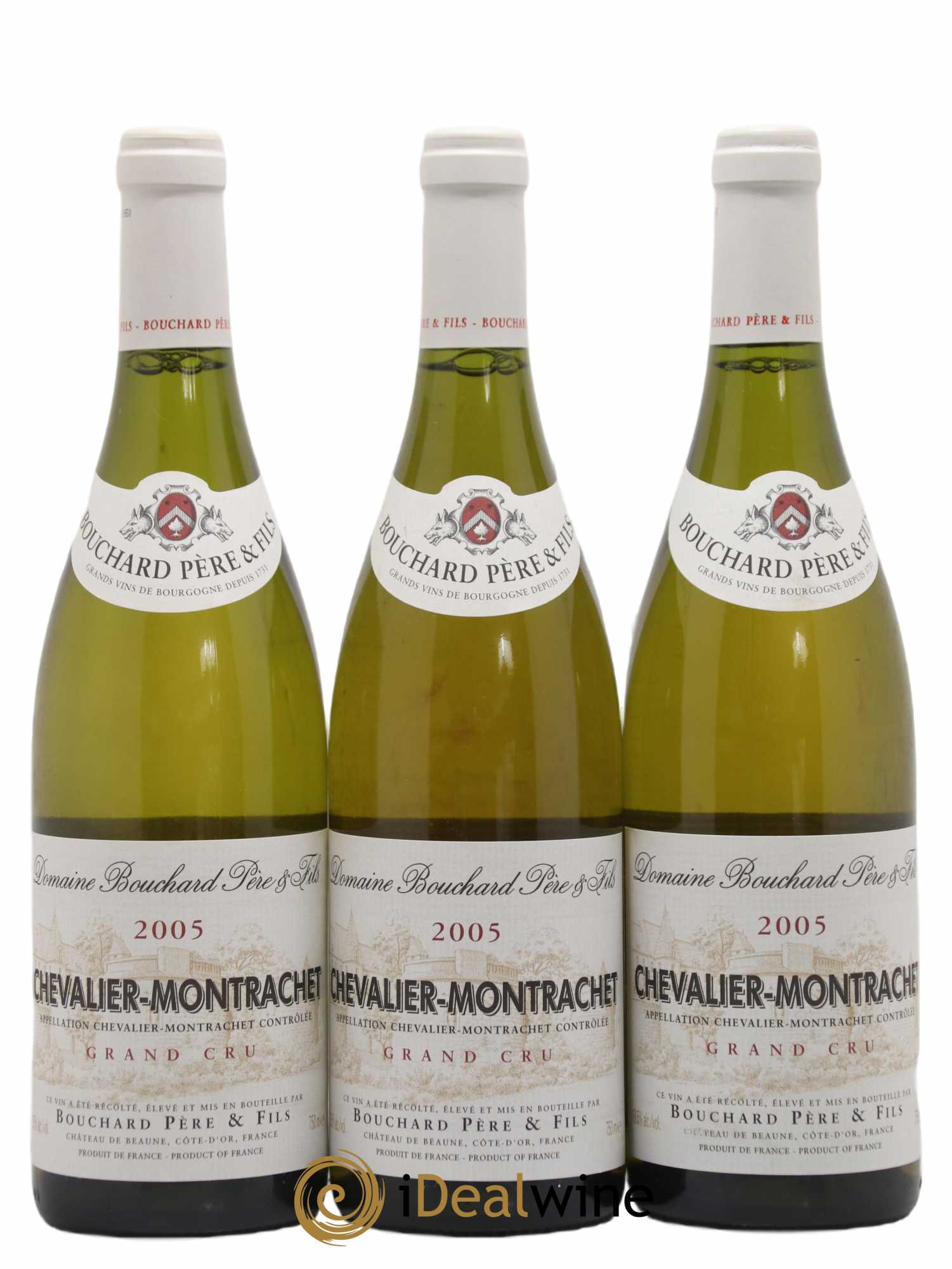 Chevalier-Montrachet Grand Cru Bouchard Père & Fils 2005 - Posten von 3 Flaschen - 0