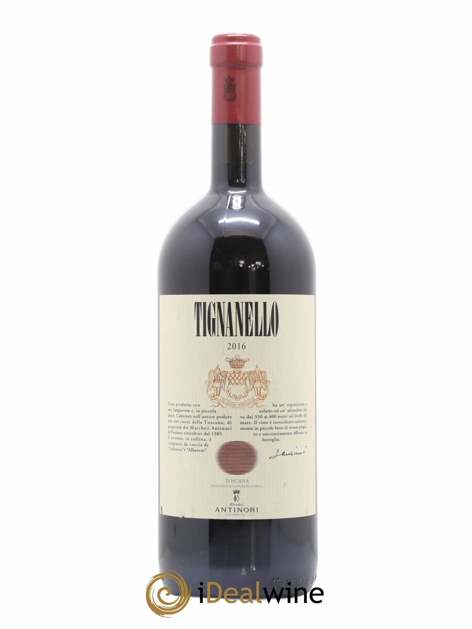 Toscana IGT Tignanello Tenuta Tignanello - Marchesi Antinori 2016 - Lot de 1 magnum - 0