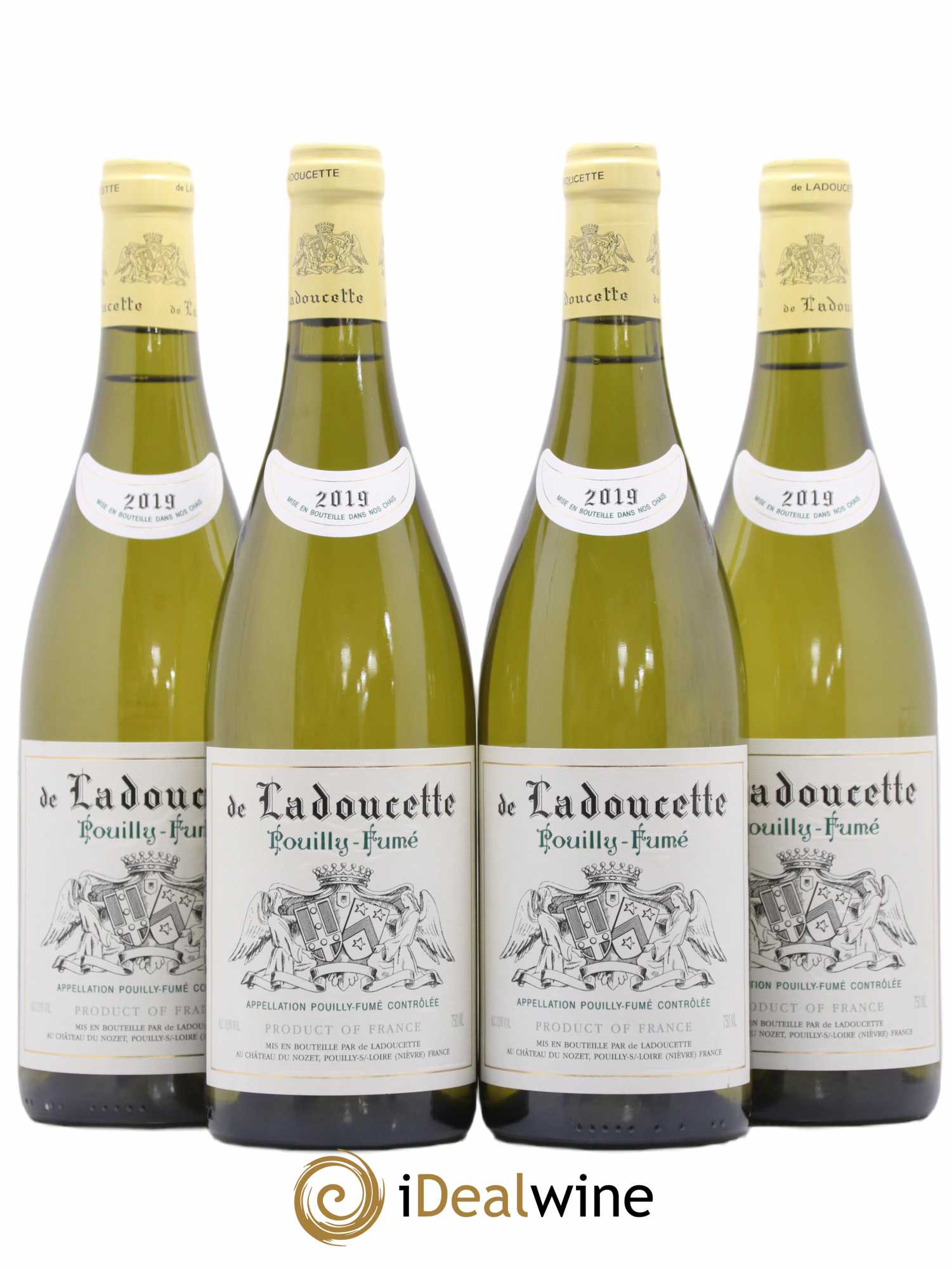 Pouilly-Fumé Patrick de Ladoucette 2019 - Lot de 4 bouteilles - 0