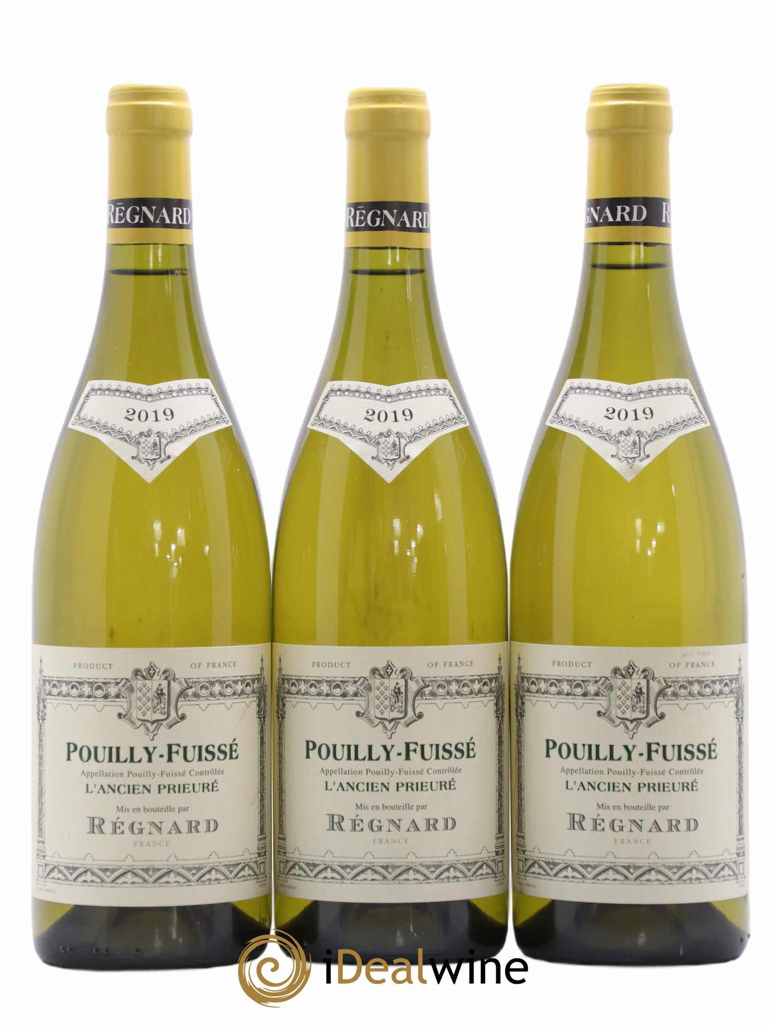 Pouilly-Fuissé Regnard L'Ancien Prieuré 2019 - Posten von 3 Flaschen - 0