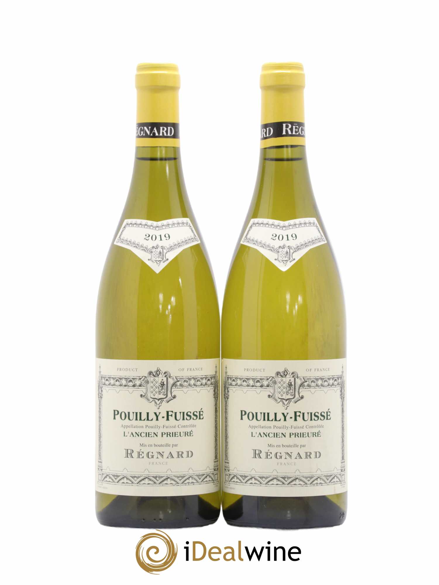 Pouilly-Fuissé Regnard L'Ancien Prieuré 2019 - Posten von 2 Flaschen - 0