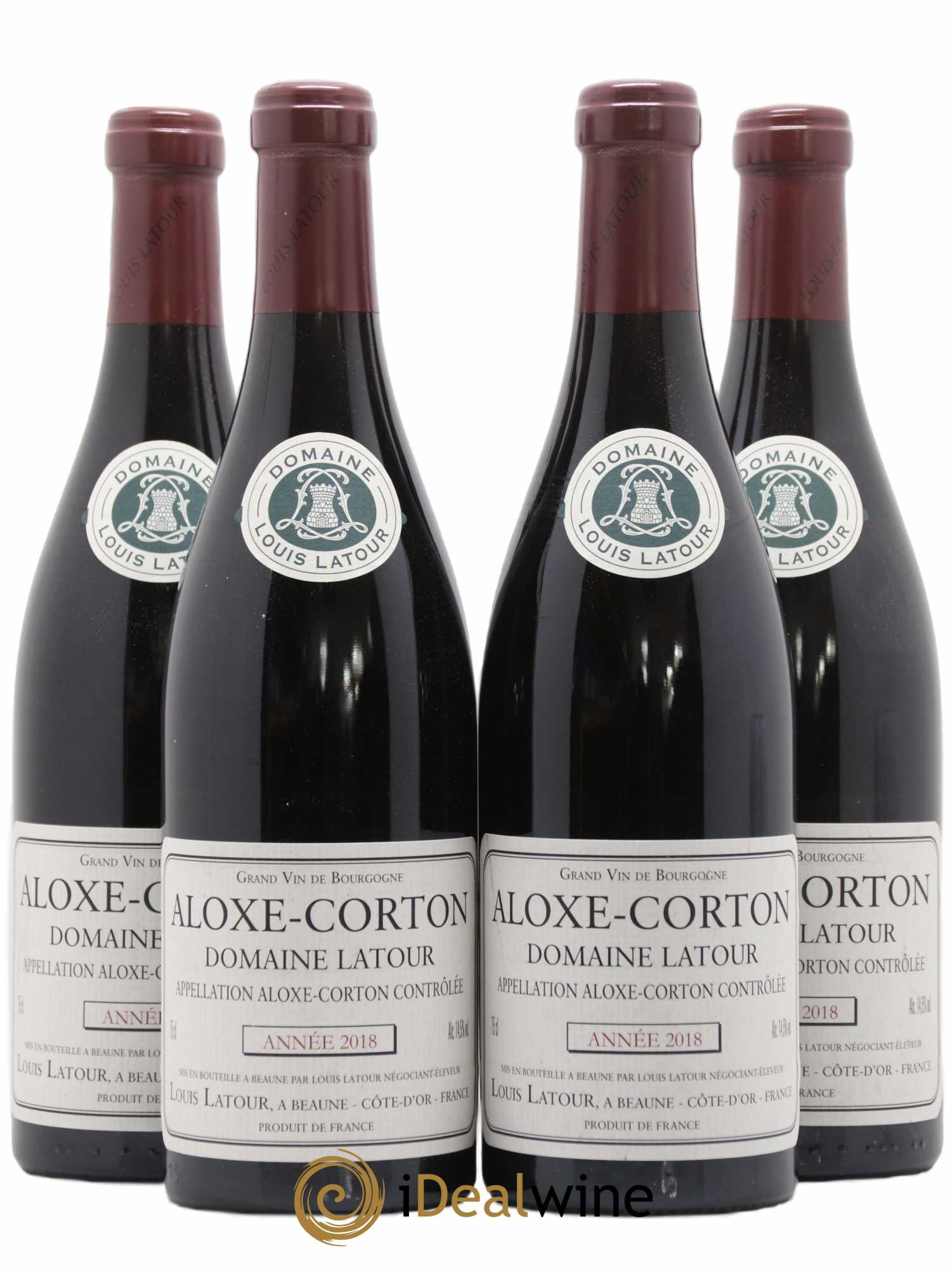 Aloxe-Corton Louis Latour 2018 - Lot de 4 bouteilles - 0