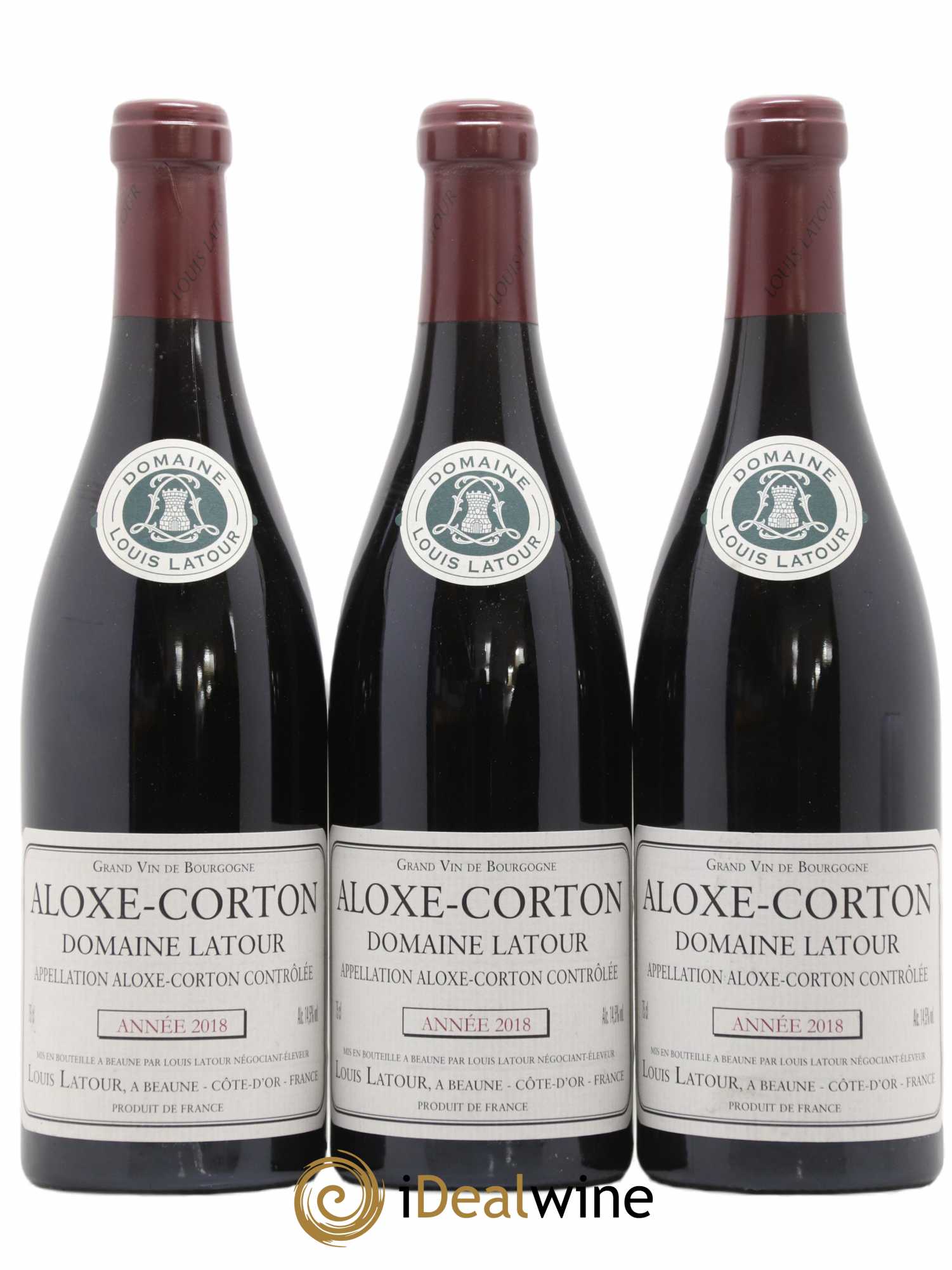 Aloxe-Corton Louis Latour 2018 - Lotto di 3 bottiglie - 0