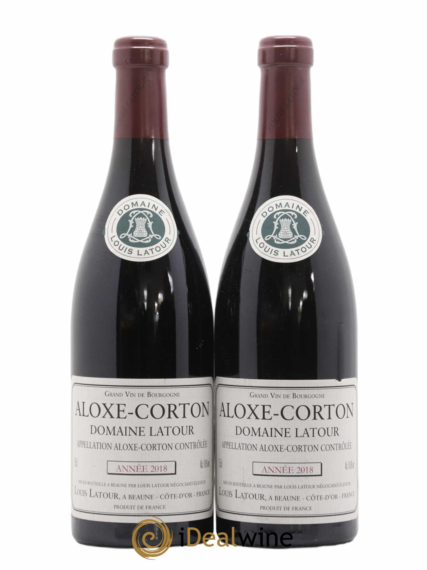 Aloxe-Corton Louis Latour 2018 - Lot de 2 bouteilles - 0