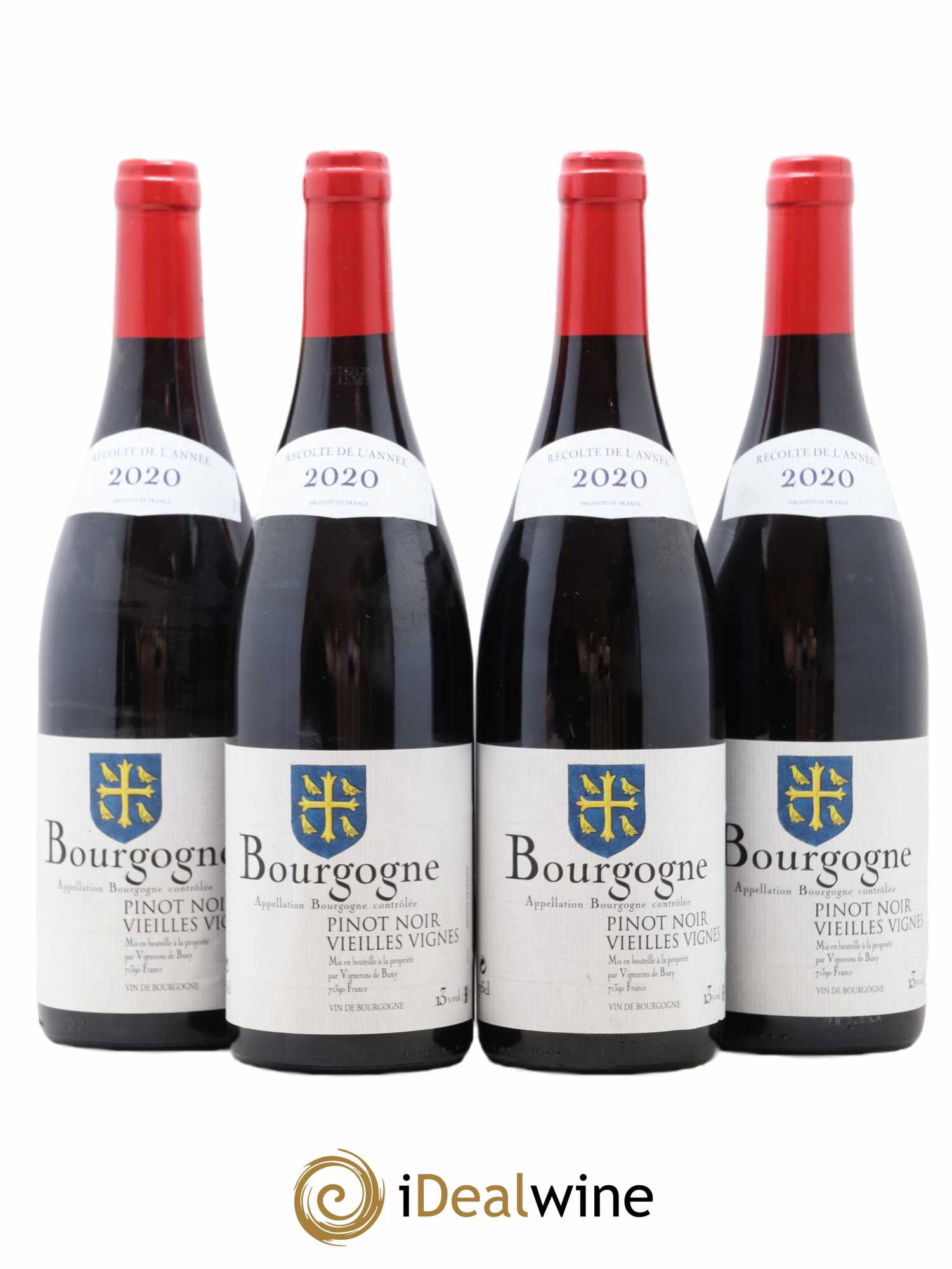 Bourgogne Vieilles Vignes Vignerons de Buxy 2020 - Posten von 4 Flaschen - 0