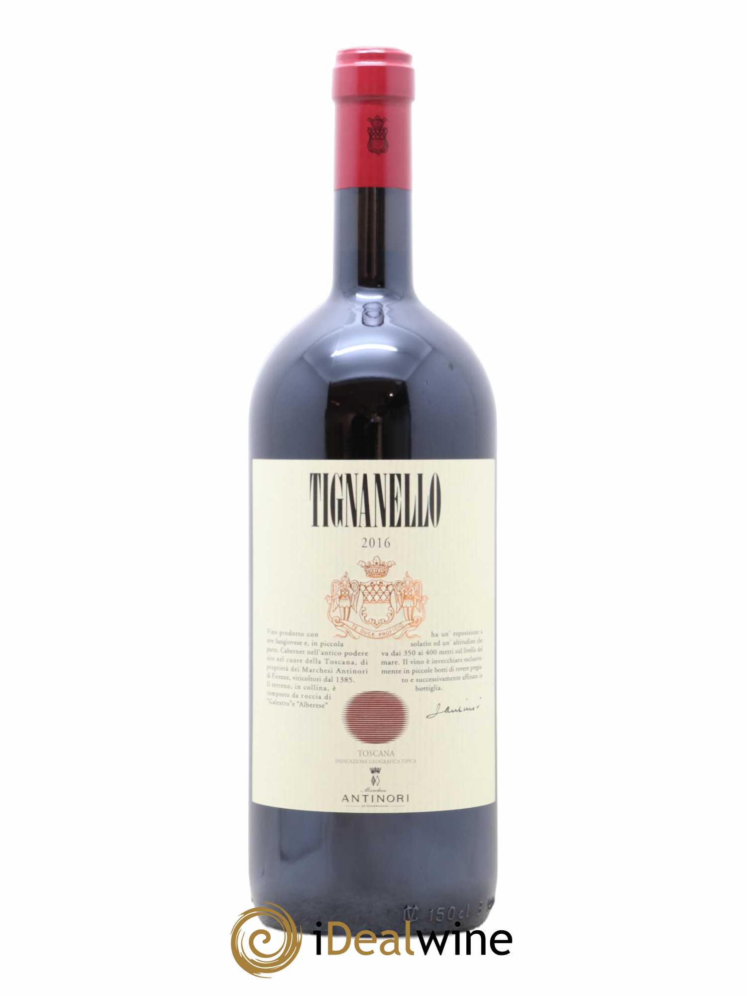 Toscana IGT Tignanello Tenuta Tignanello - Marchesi Antinori 2016 - Lot de 1 magnum - 0