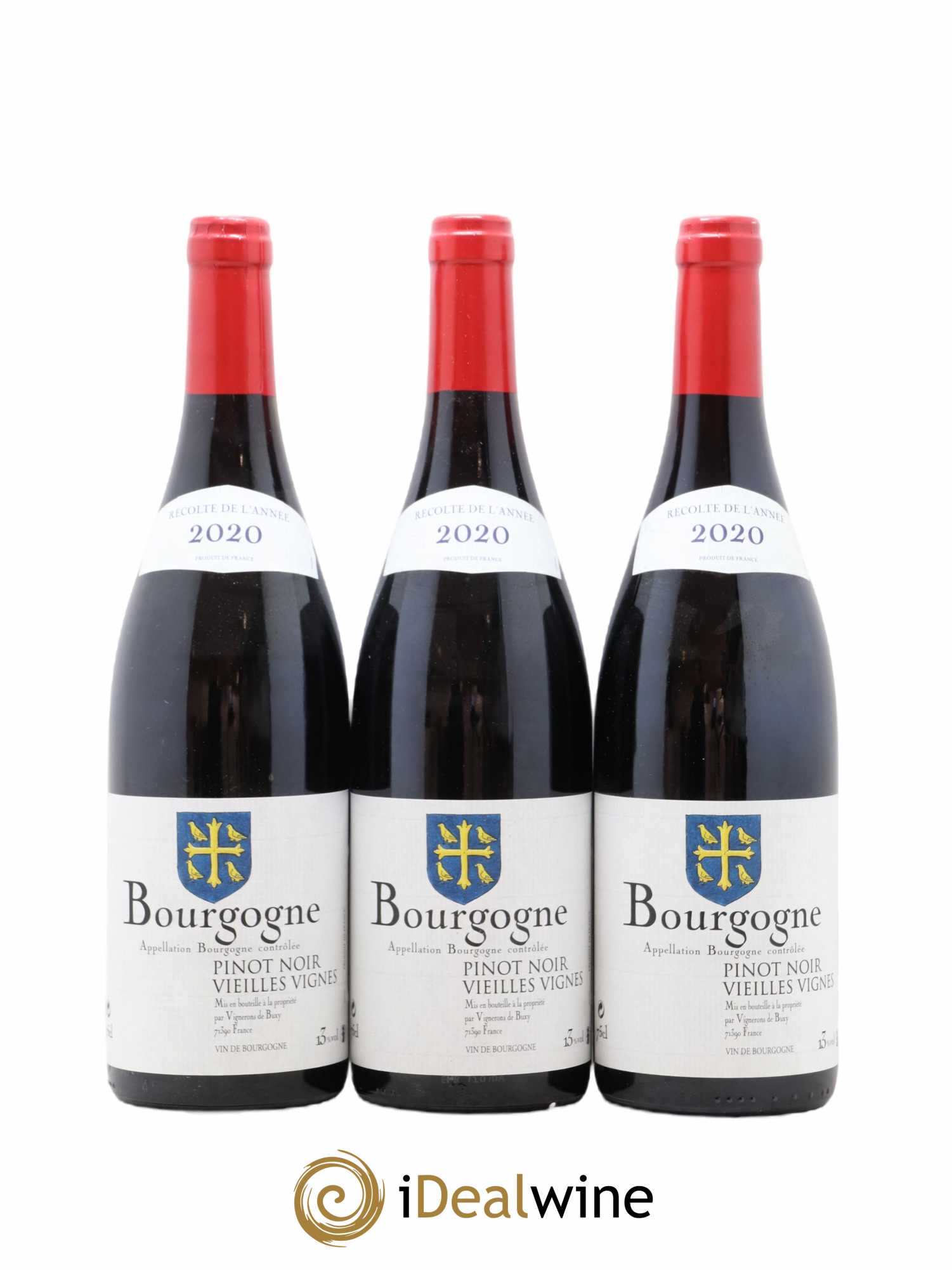 Bourgogne Vieilles Vignes Vignerons de Buxy 2020 - Posten von 3 Flaschen - 0