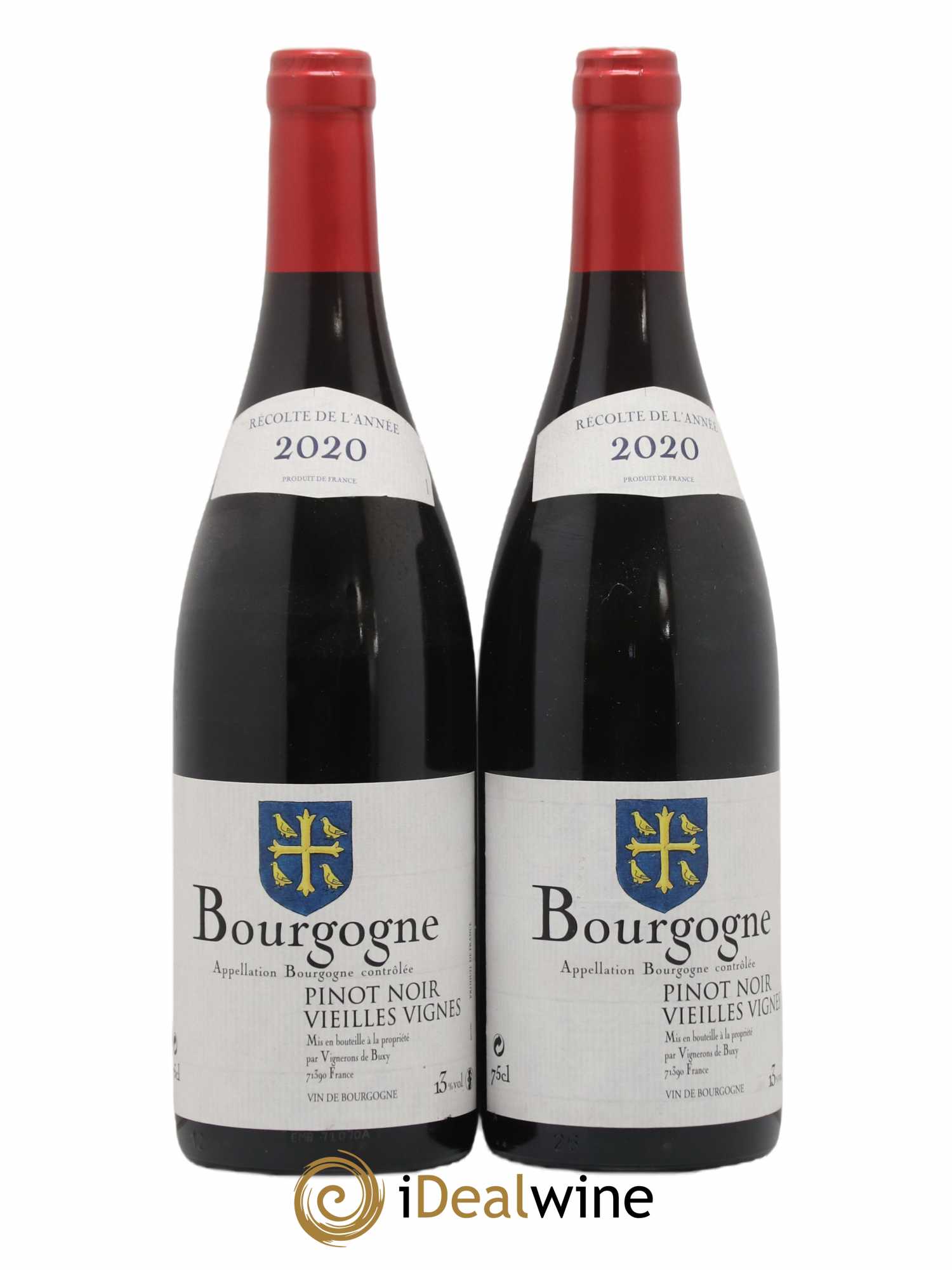 Bourgogne Vieilles Vignes Vignerons de Buxy 2020 - Posten von 2 Flaschen - 0