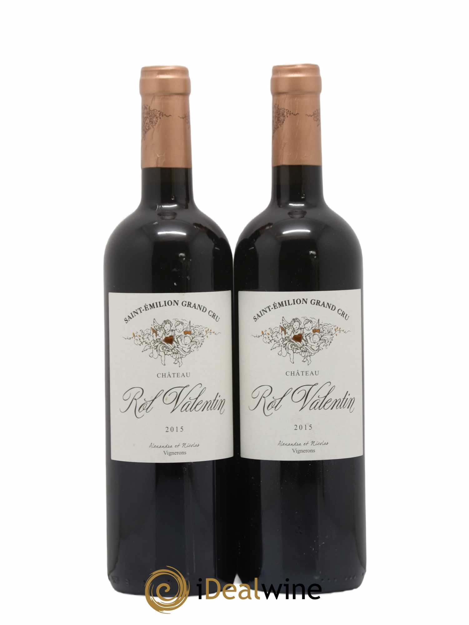 Château Rol Valentin Grand Cru Classé 2015 - Lot de 2 bouteilles - 0