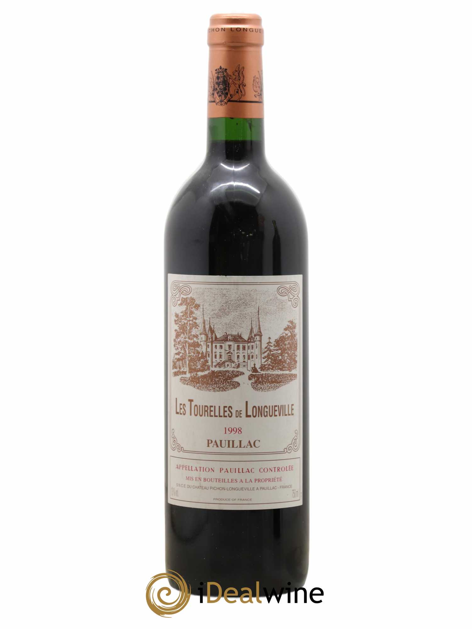 Les Tourelles de Longueville Second Vin 1998 - Lot de 1 bouteille - 0