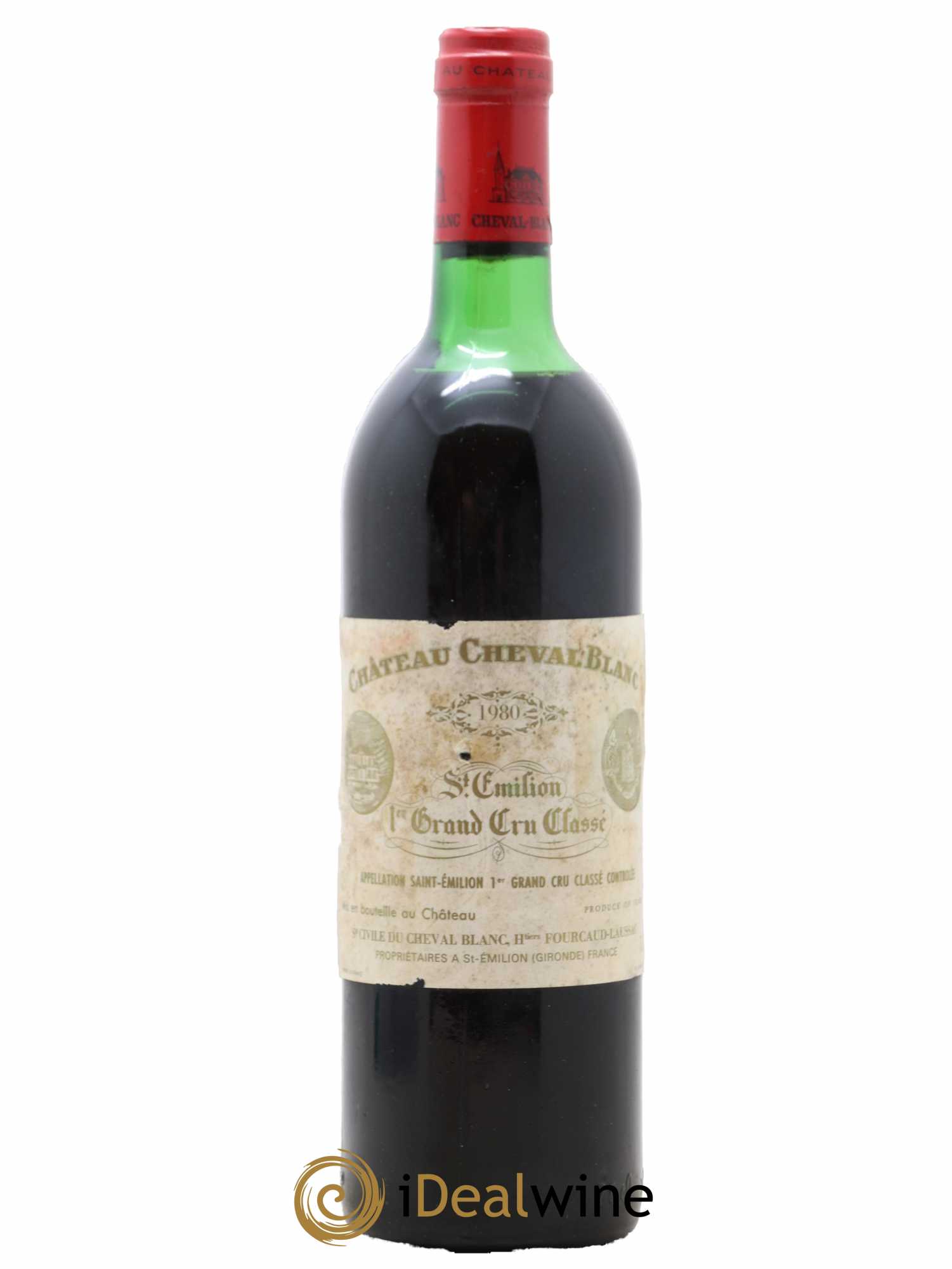 Château Cheval Blanc 1er Grand Cru Classé A 1980 - Lot de 1 bouteille - 0