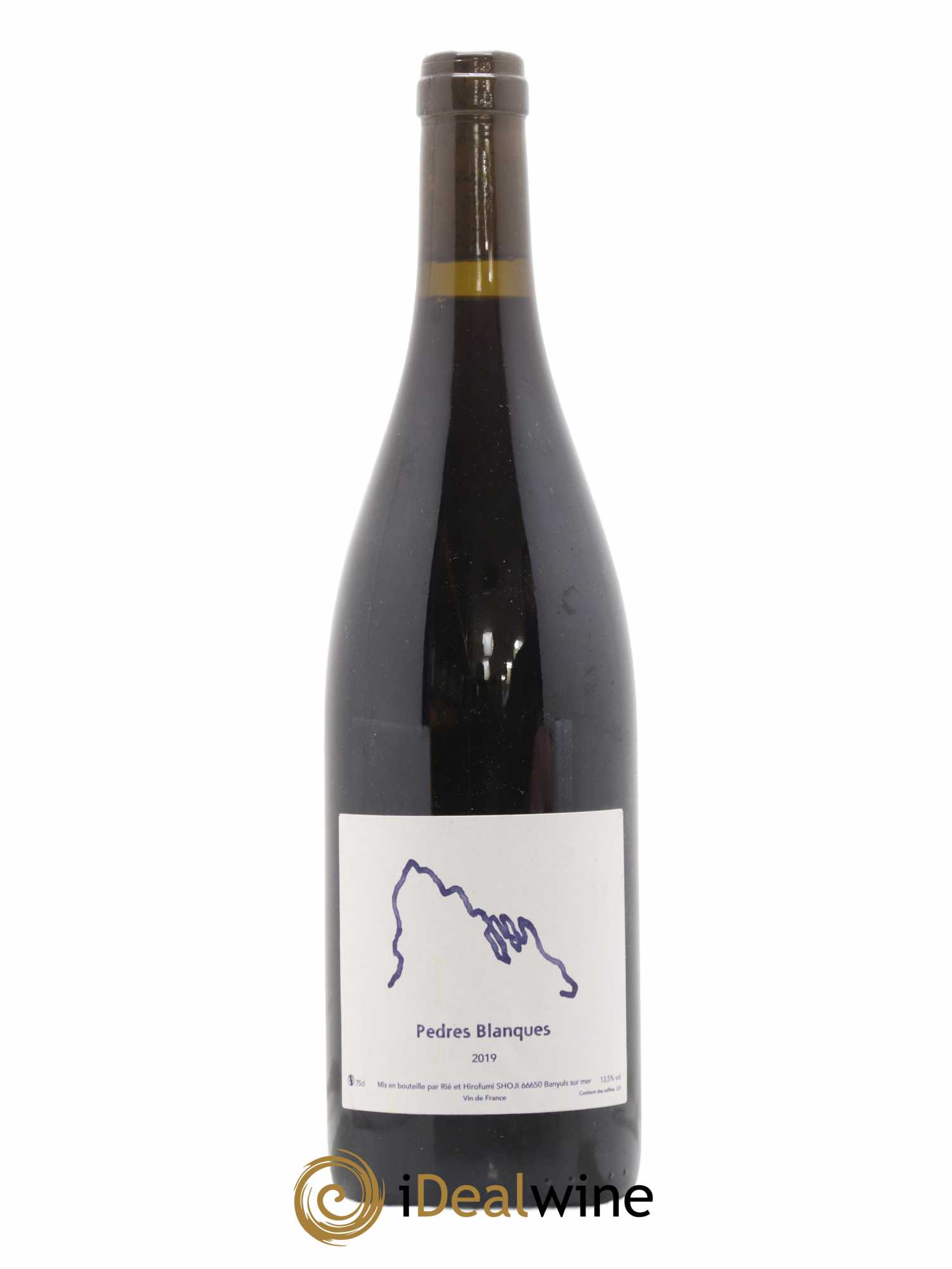 Vin de France Pedres Blanques Rié et Hirofumi Shoji 2019 - Lot de 1 bouteille - 0