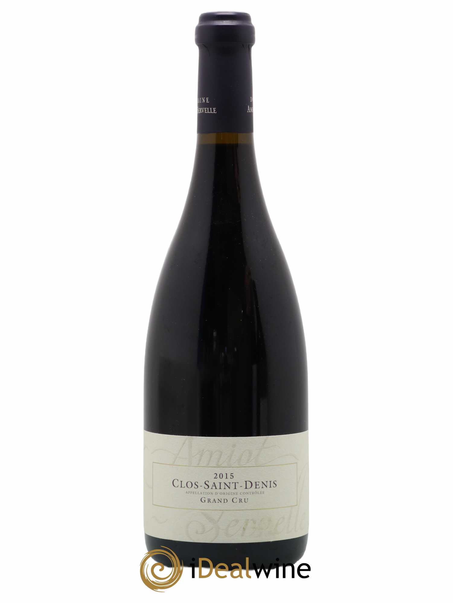 Clos Saint-Denis Grand Cru Amiot-Servelle 2015 - Lot de 1 bouteille - 0