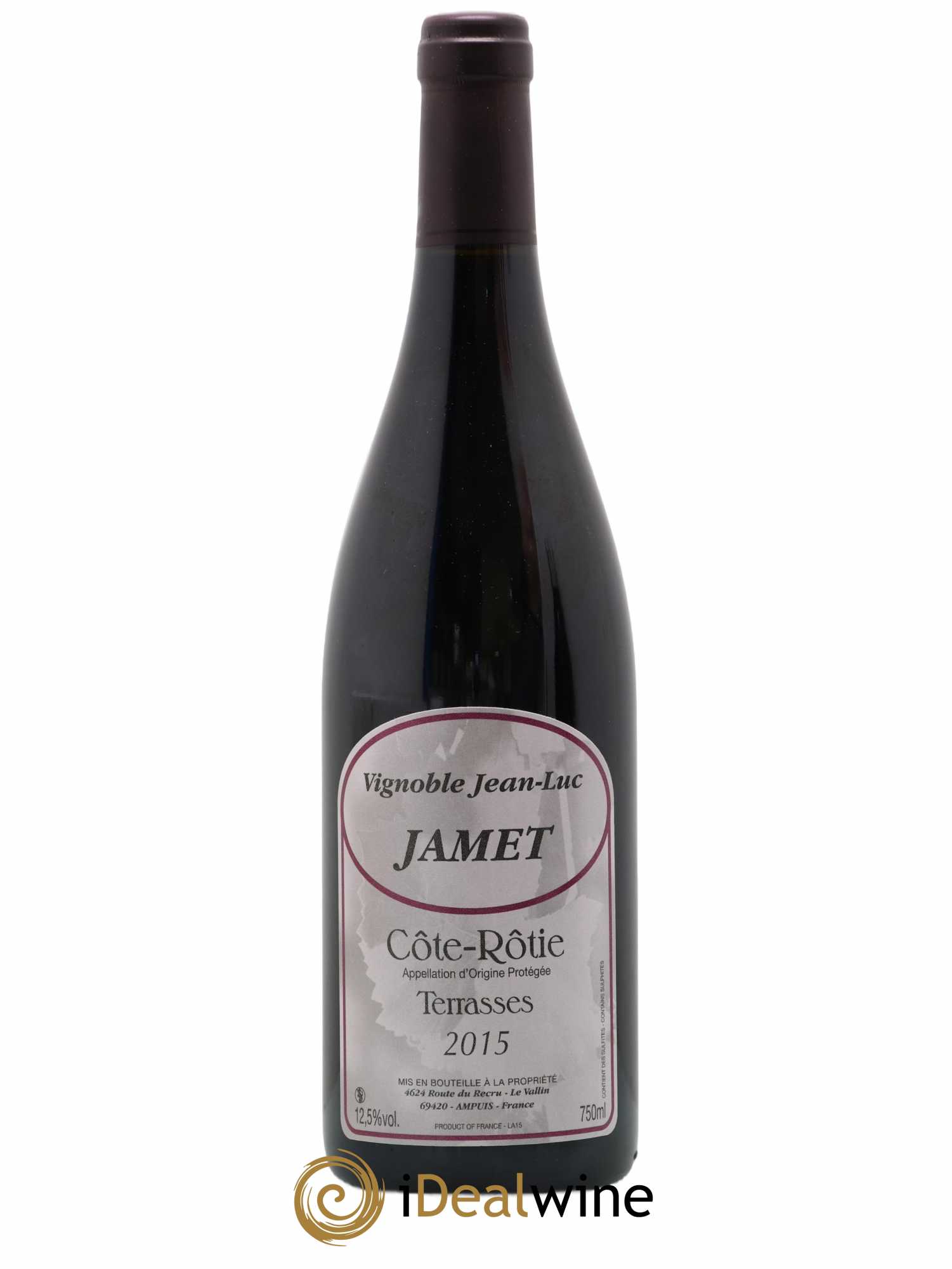 Côte-Rôtie Terrasses Jean-Luc Jamet (Domaine) 2015 - Lot de 1 bouteille - 0