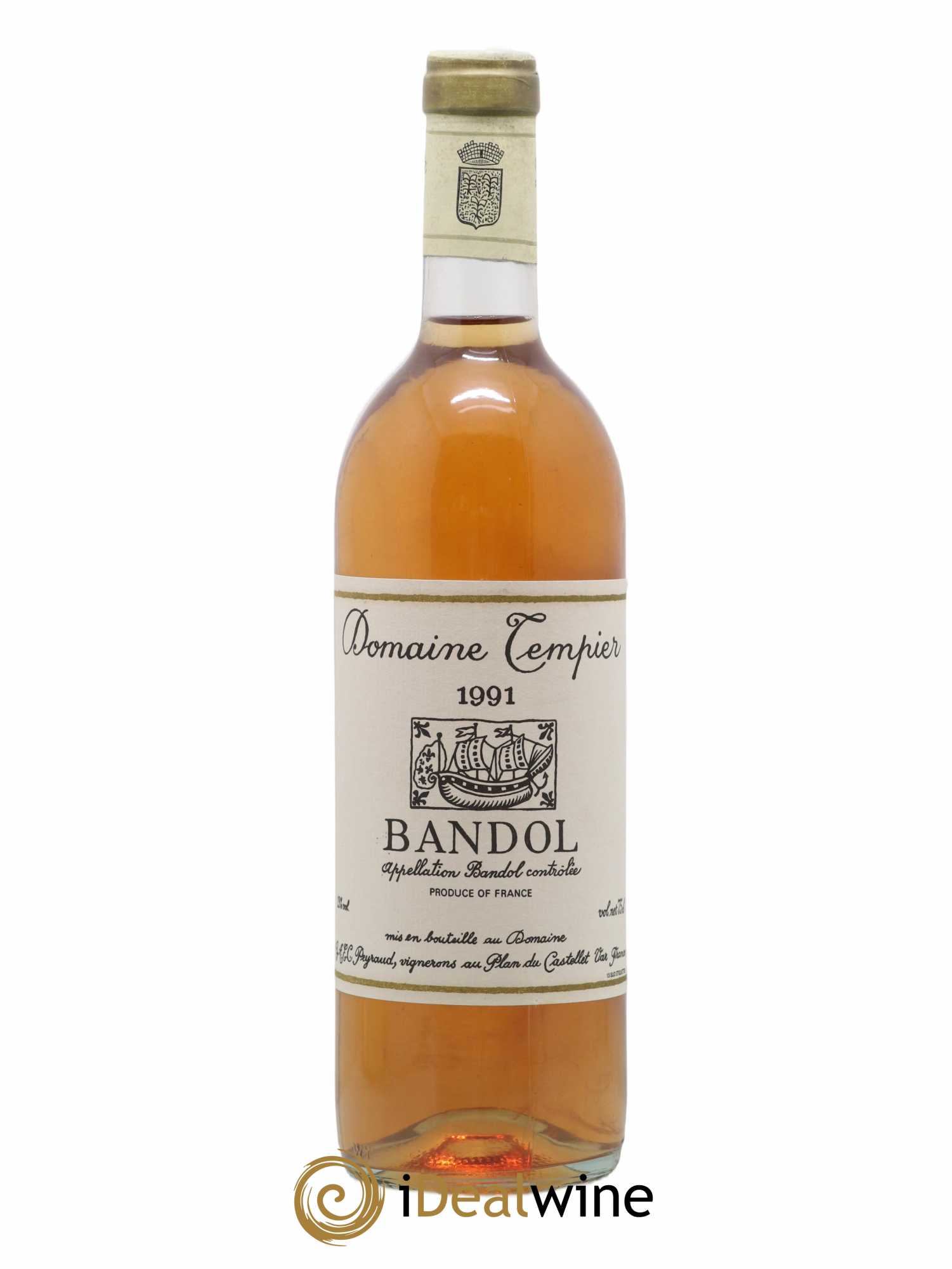 Bandol Domaine Tempier Famille Peyraud 1991 - Lot de 1 bouteille - 0
