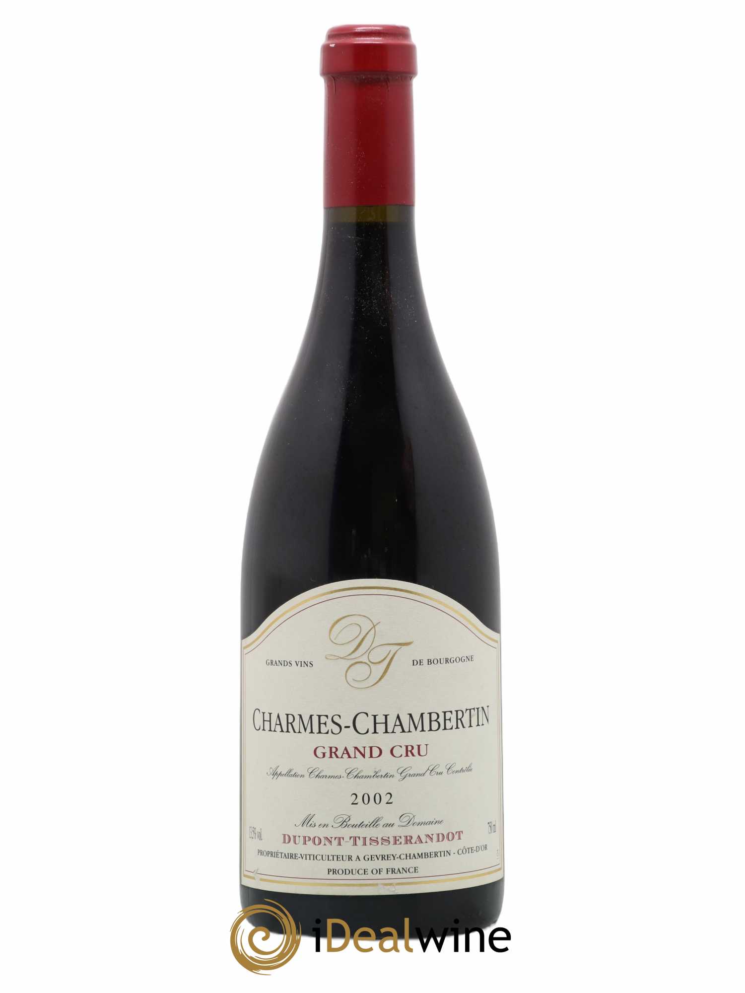 Charmes-Chambertin Grand Cru Dupont-Tisserandot (Domaine) 2002 - Lot de 1 bouteille - 0