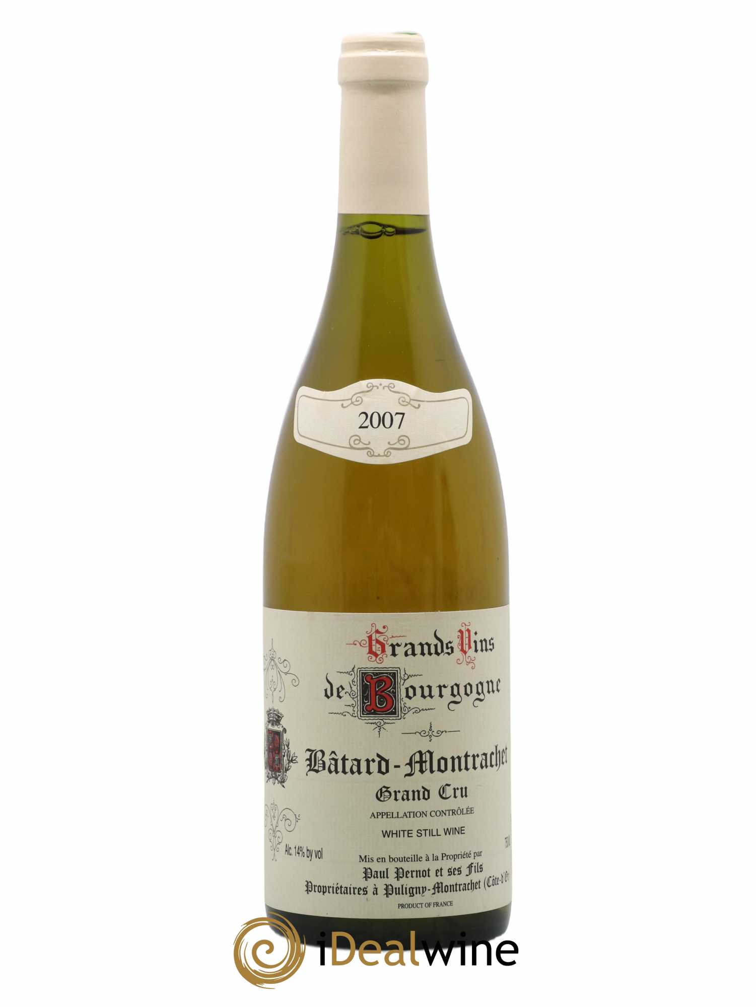Bâtard-Montrachet Grand Cru Paul Pernot 2007 - Lot de 1 bouteille - 0