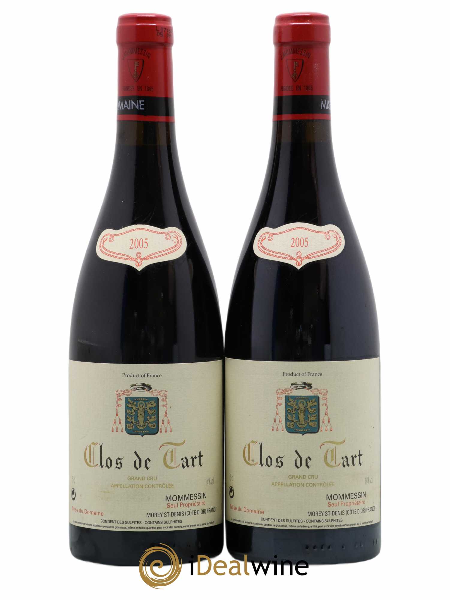 Clos de Tart Grand Cru Clos de Tart 2005 - Lot de 2 bouteilles - 0