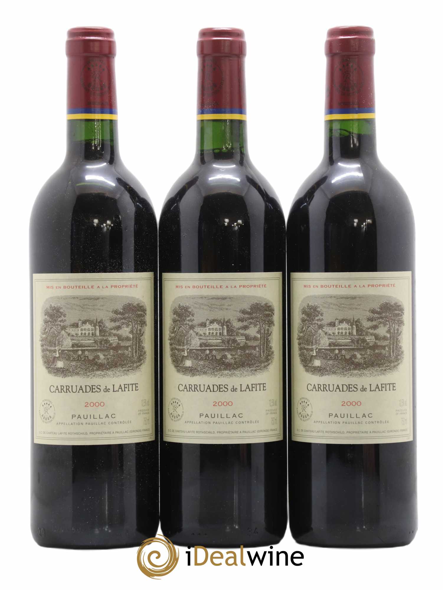 Carruades de Lafite Rothschild Second Vin 2000 - Lot de 12 bouteilles - 2
