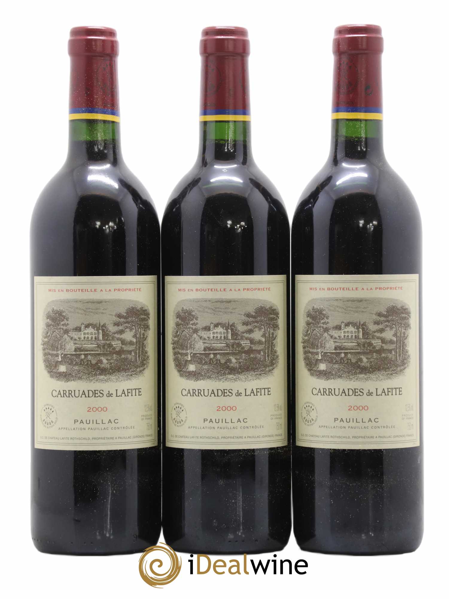 Carruades de Lafite Rothschild Second Vin 2000 - Lot de 12 bouteilles - 4