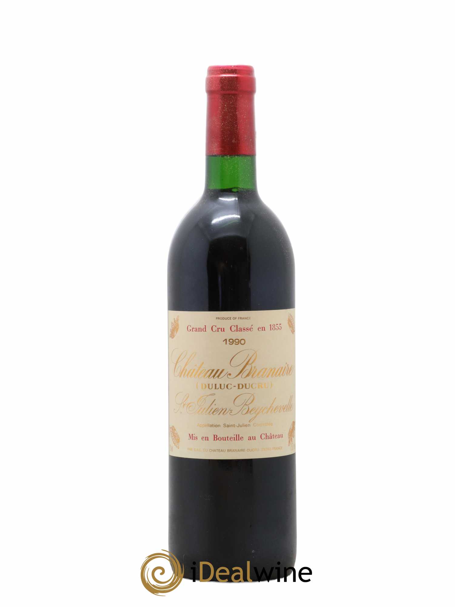 Château Branaire Ducru 4ème Grand Cru Classé 1990 - Lot de 1 bouteille - 0