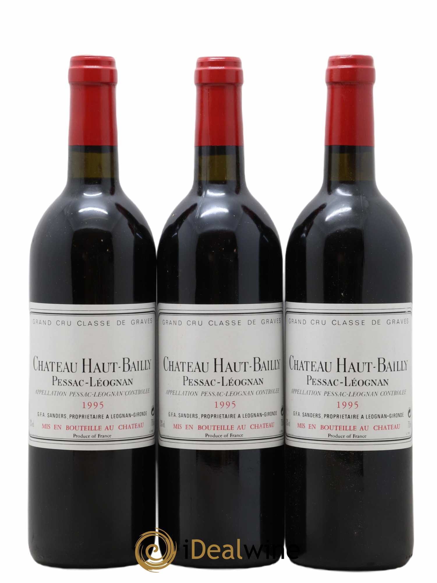 Château Haut-Bailly Cru Classé de Graves 1995 - Lot de 12 bouteilles - 3