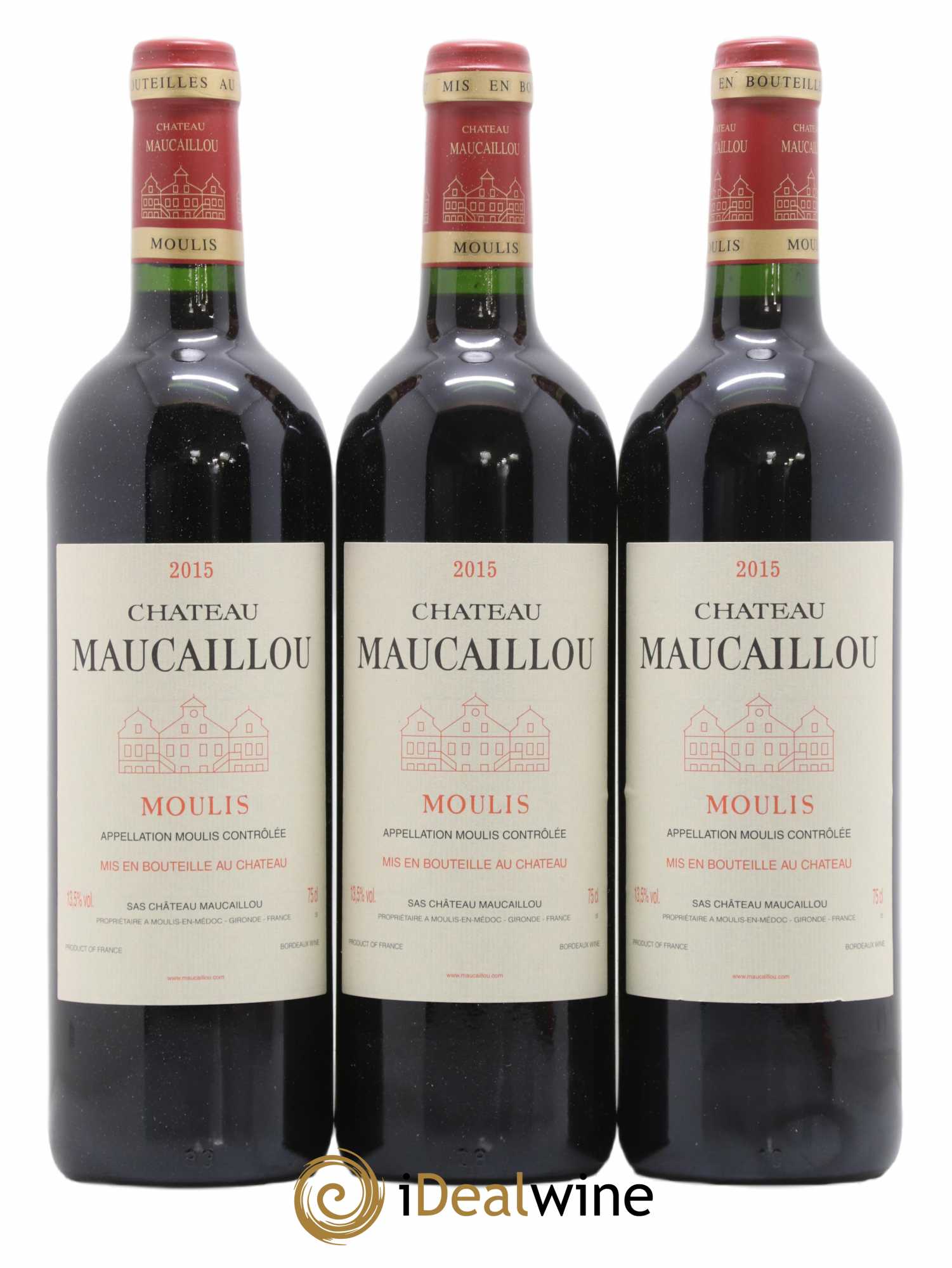 Château Maucaillou 2015 - Lot de 6 bouteilles - 1