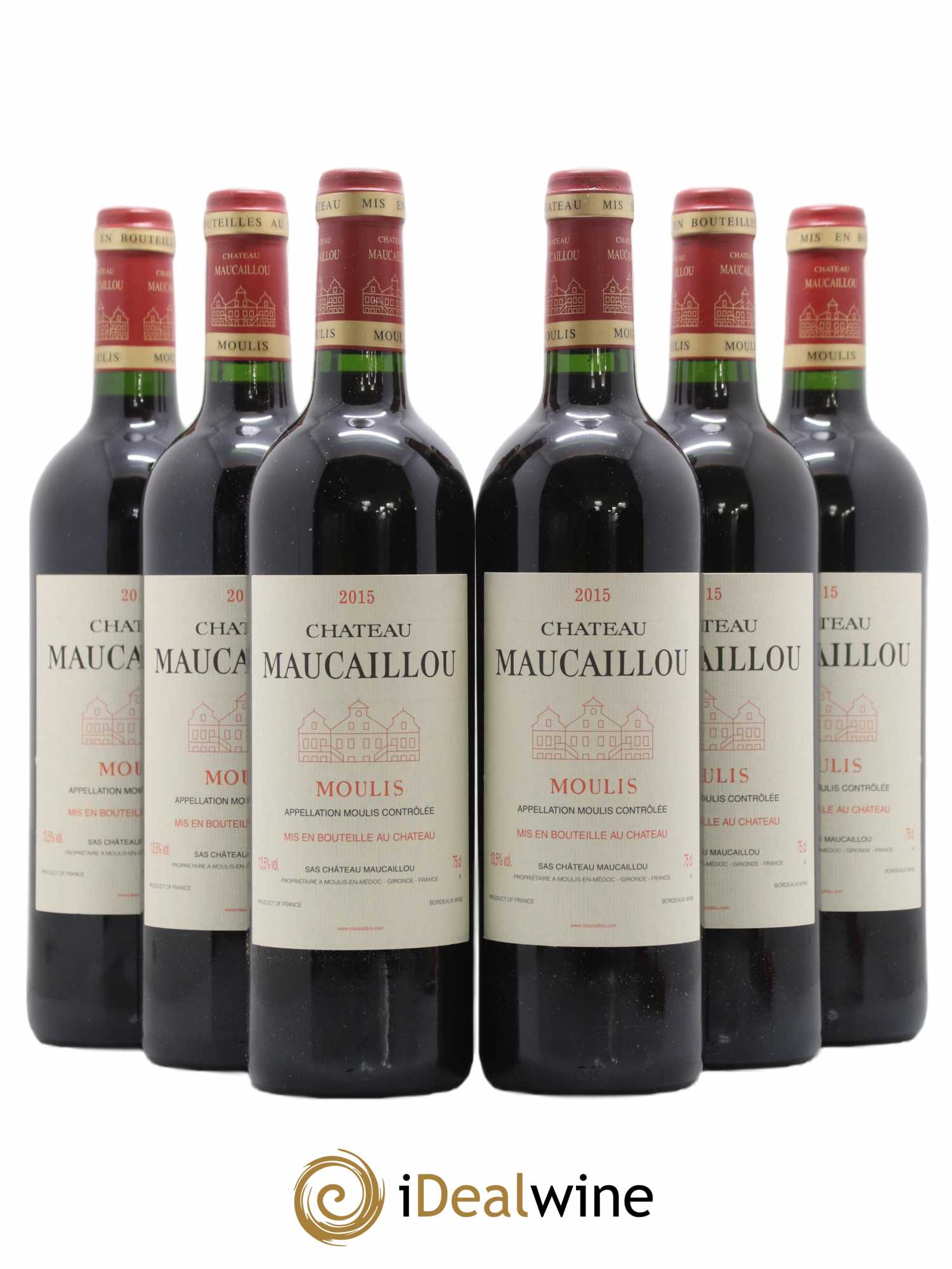 Château Maucaillou 2015 - Lot de 6 bouteilles - 0