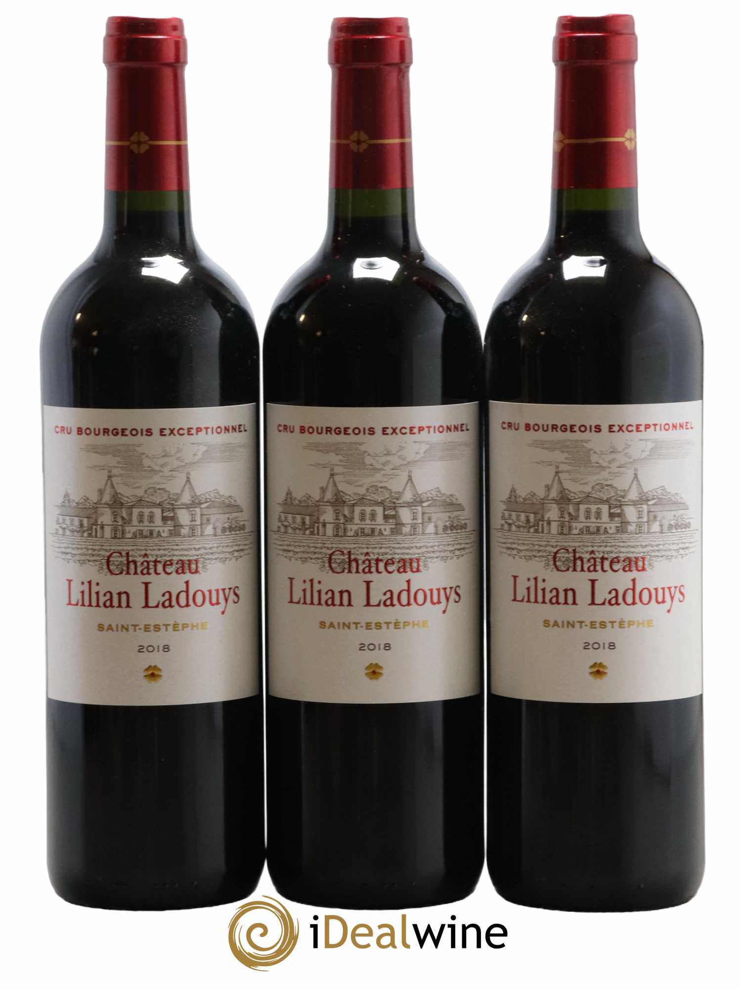 Château Lilian Ladouys Cru Bourgeois 2018 - Lot de 6 bouteilles - 1