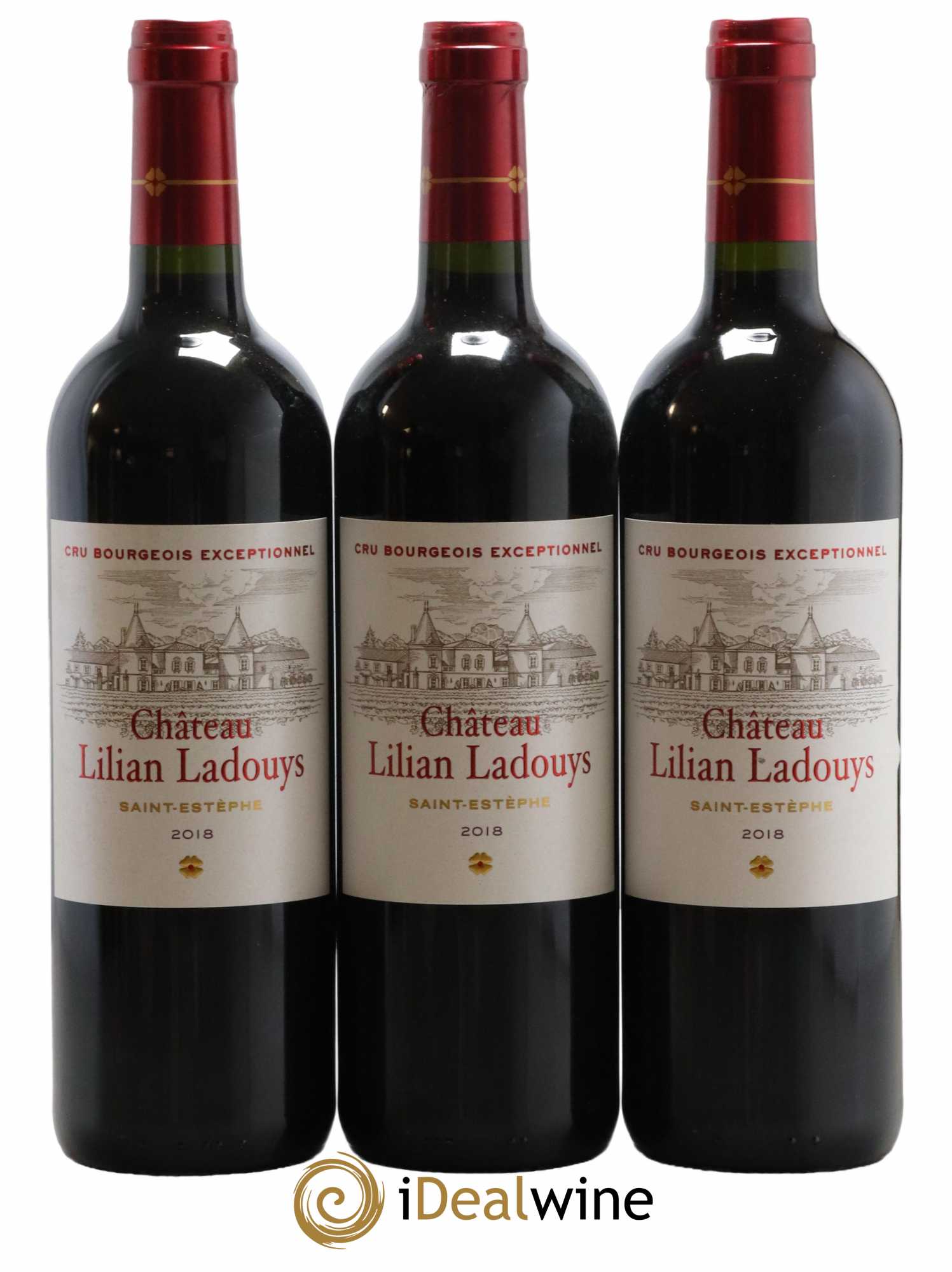Château Lilian Ladouys Cru Bourgeois 2018 - Lot de 6 bouteilles - 2