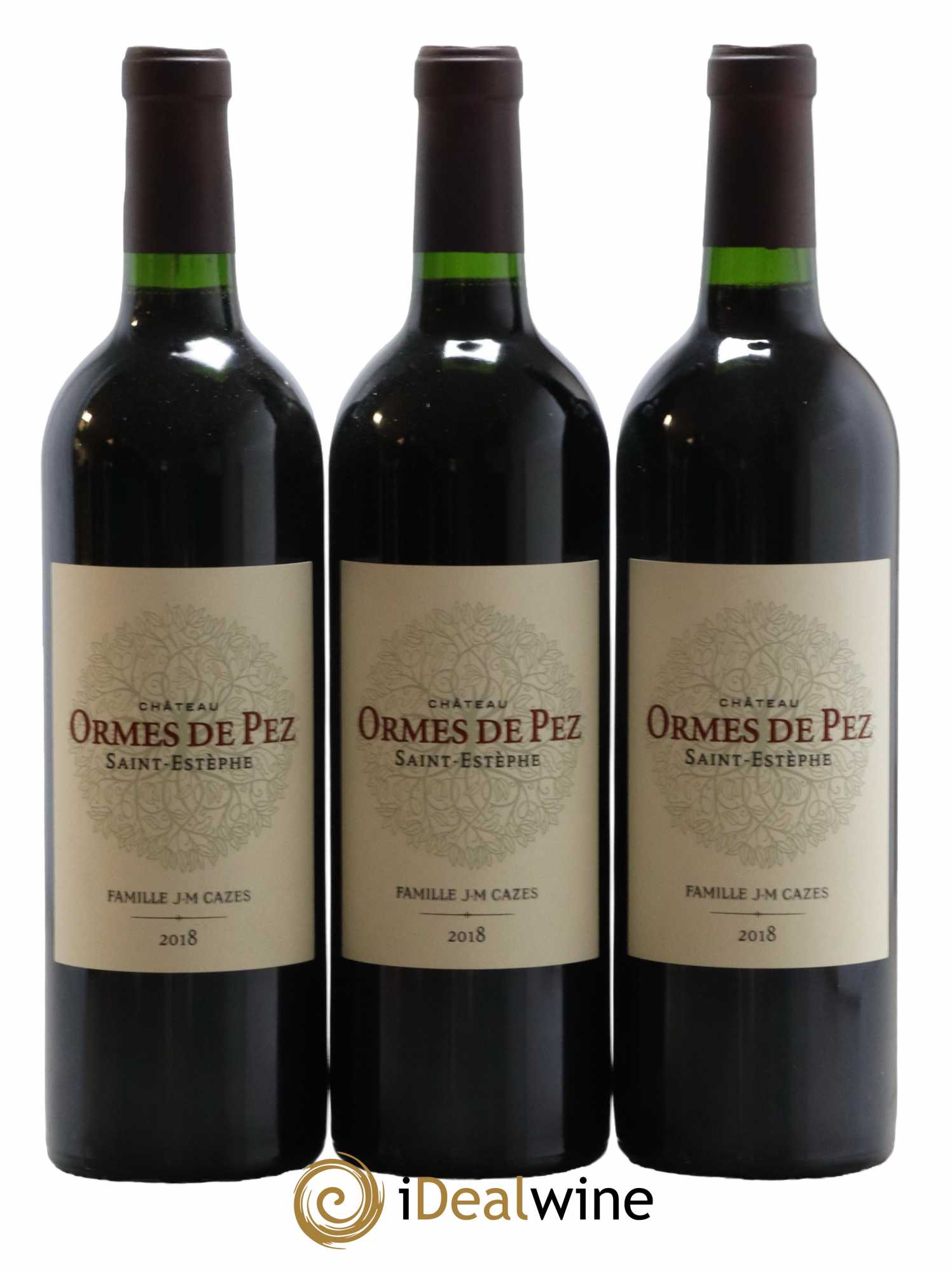 Château les Ormes de Pez 2018 - Lot of 6 bottles - 1