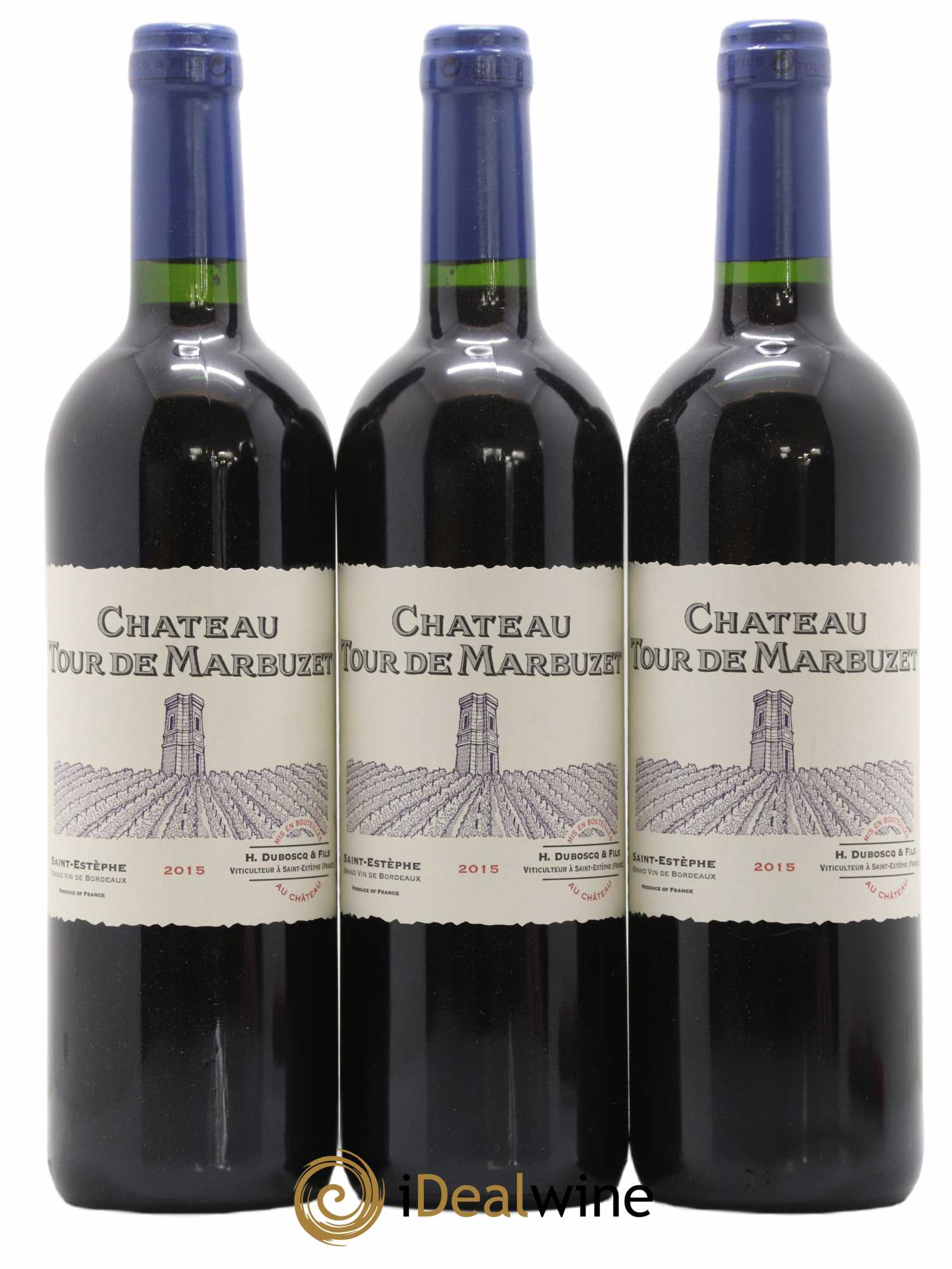 Château Tour de Marbuzet 2015 - Lot de 6 bouteilles - 1