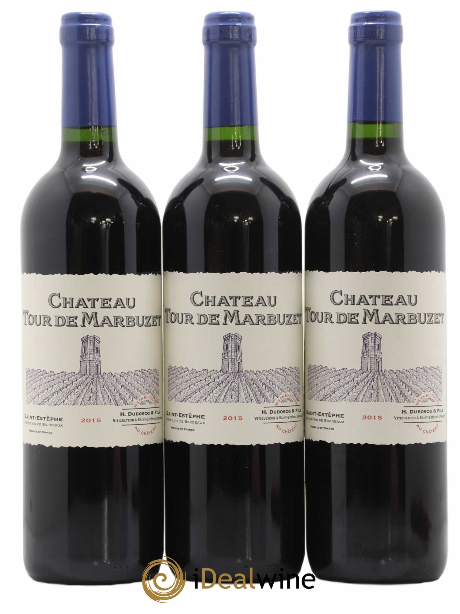 Château Tour de Marbuzet 2015 - Lot de 6 bouteilles - 2