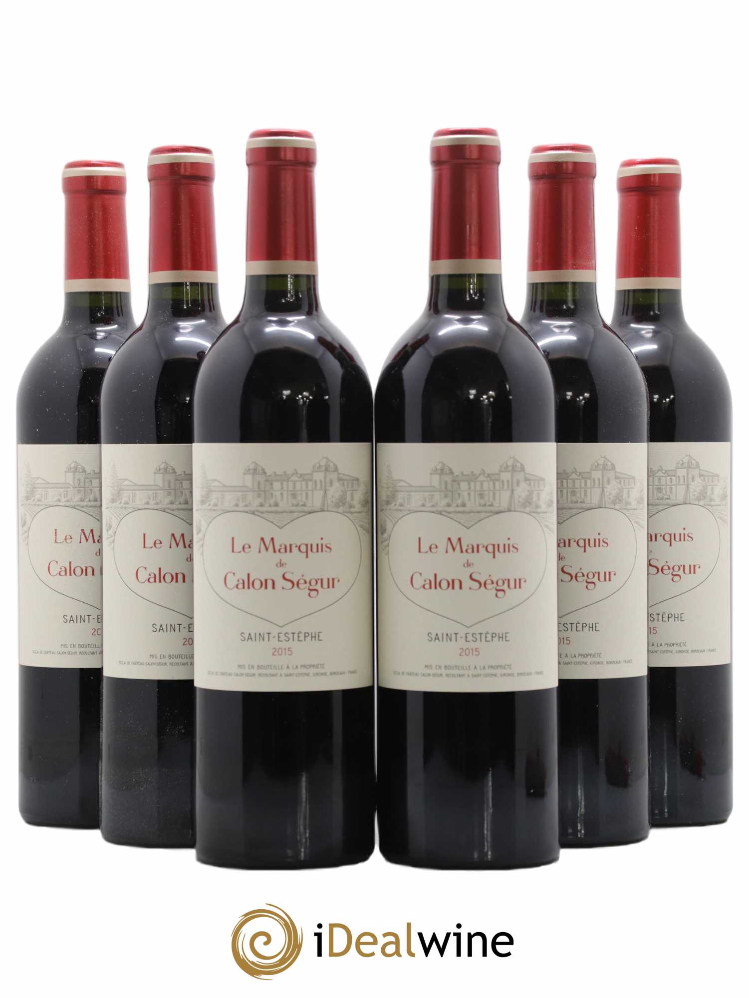 Marquis de Calon Second Vin 2015 - Lot de 6 bouteilles - 0