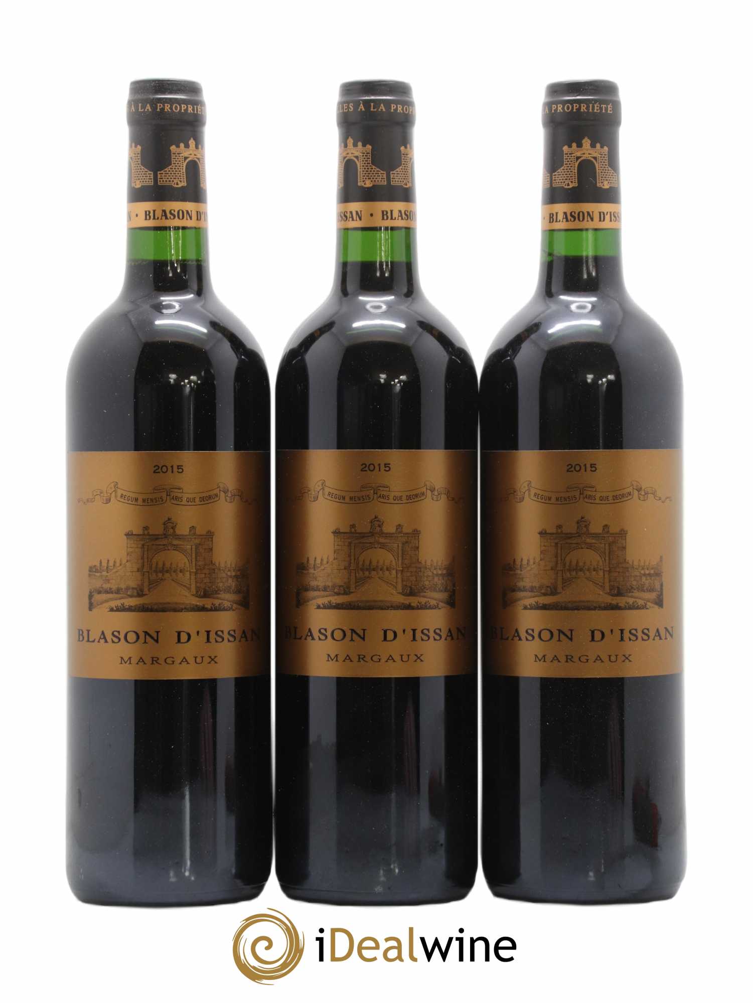 Blason d'Issan 2015 - Lot de 6 bouteilles - 1