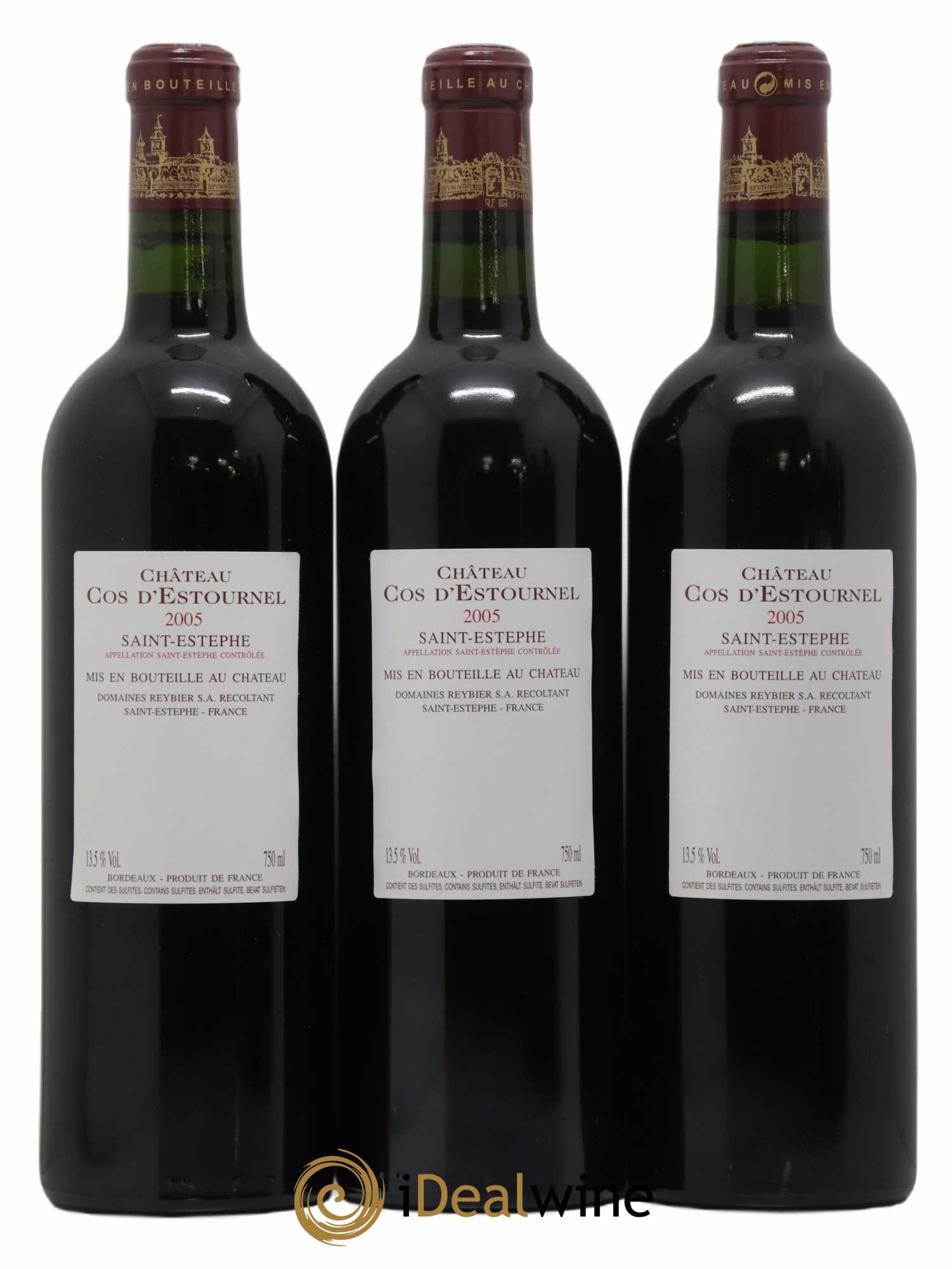 Cos d'Estournel 2ème Grand Cru Classé 2005 - Lot de 6 bouteilles - 2
